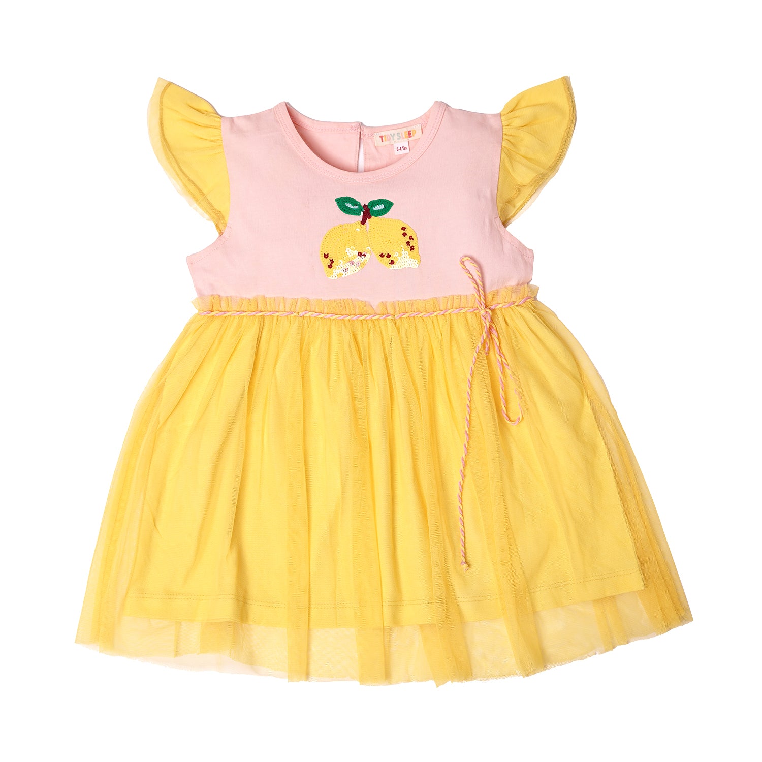 Lemon & Bee Summer Party Frill Dress