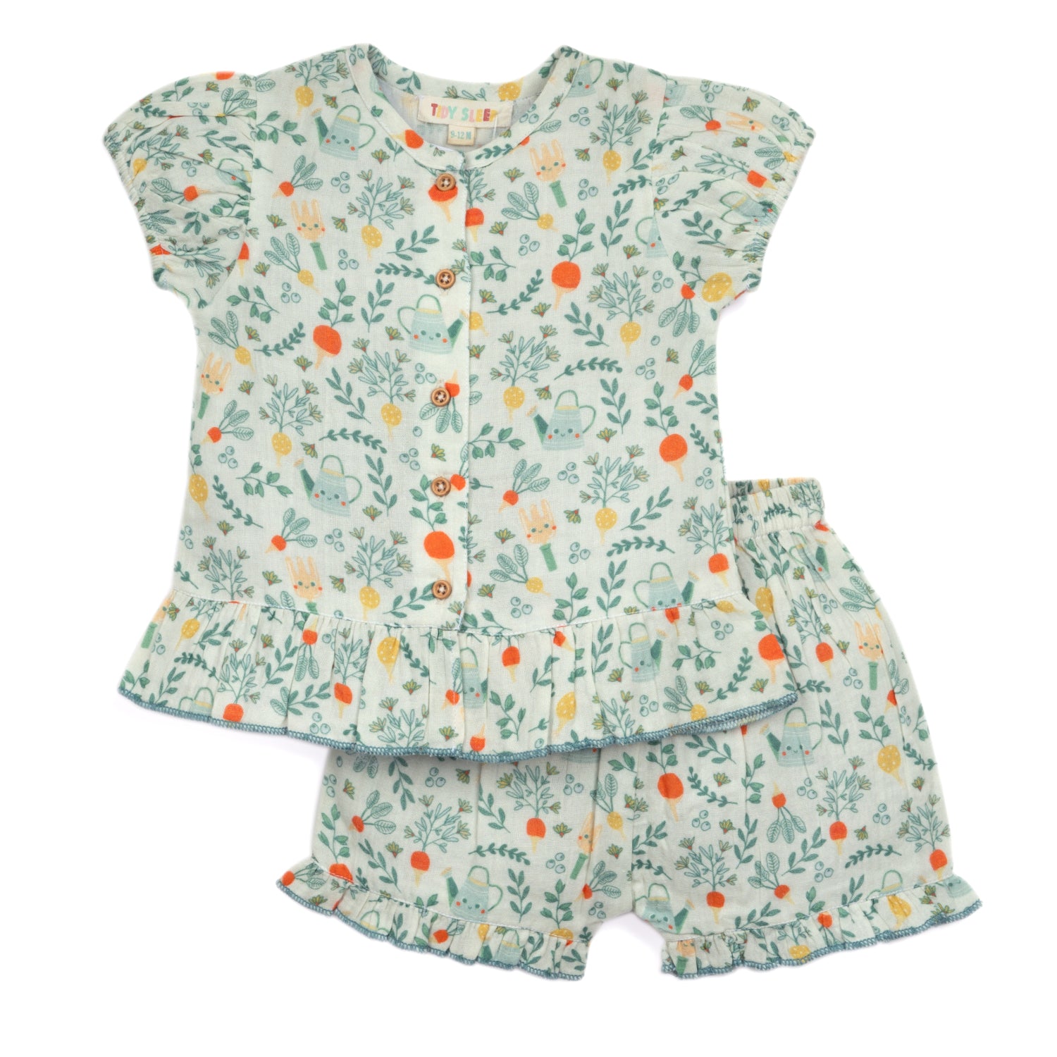 Gardener's Delight Top with Shorts