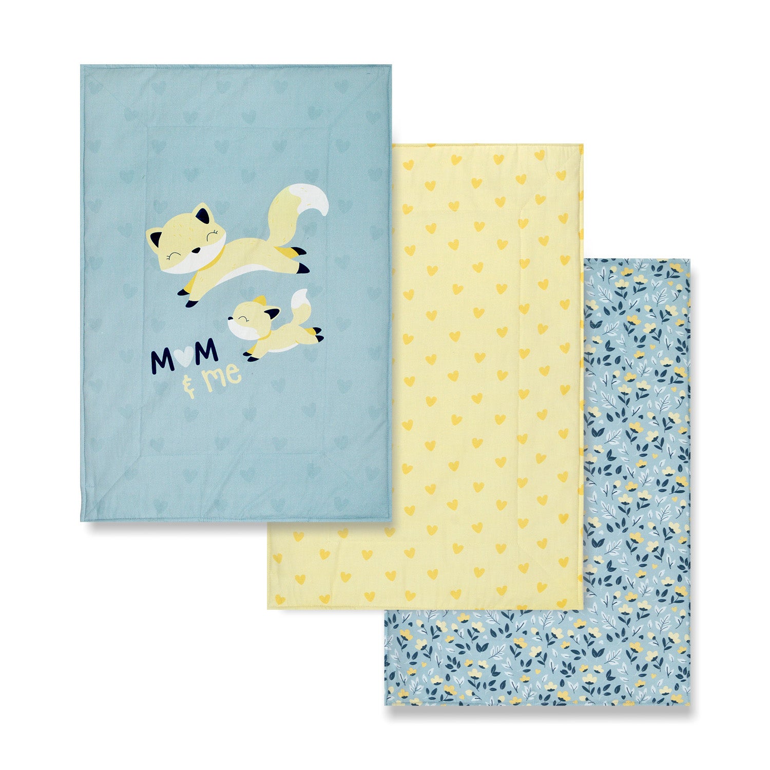 Changing Mat - Mom & Me Green Flower