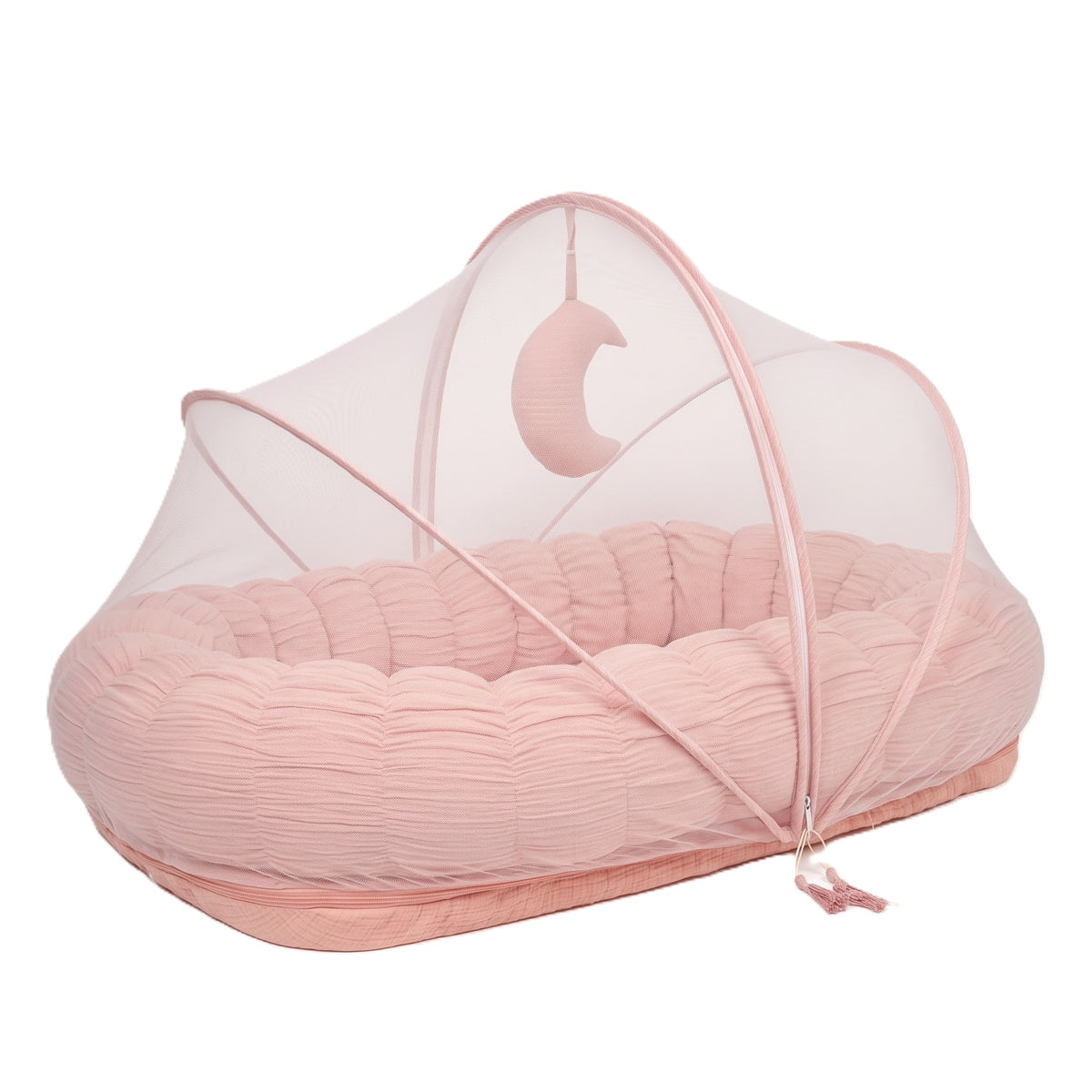 Baby Nest with Mosquito Net- Moon