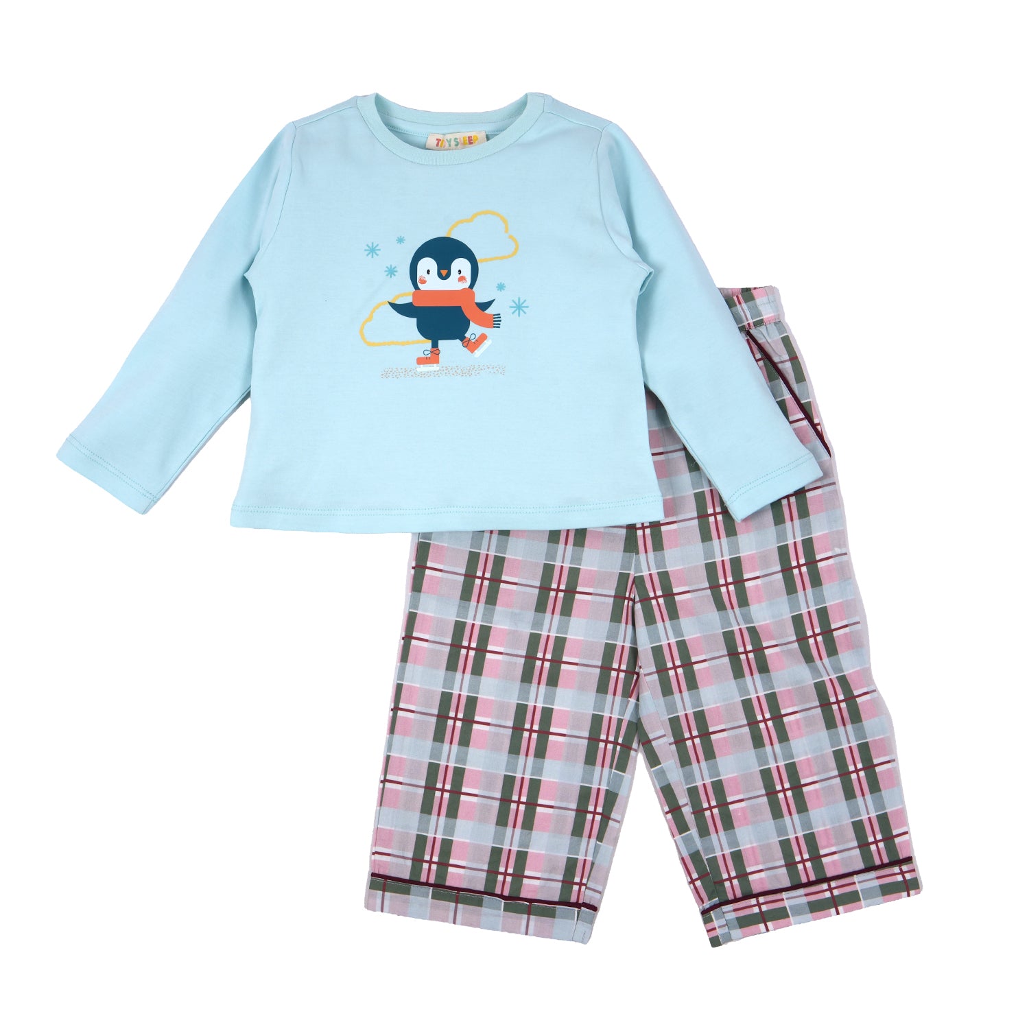 Chilly Penguin Cotton Night Suit