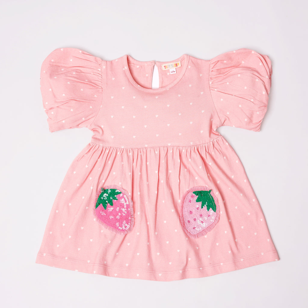 Strawberry Summer Party Dress