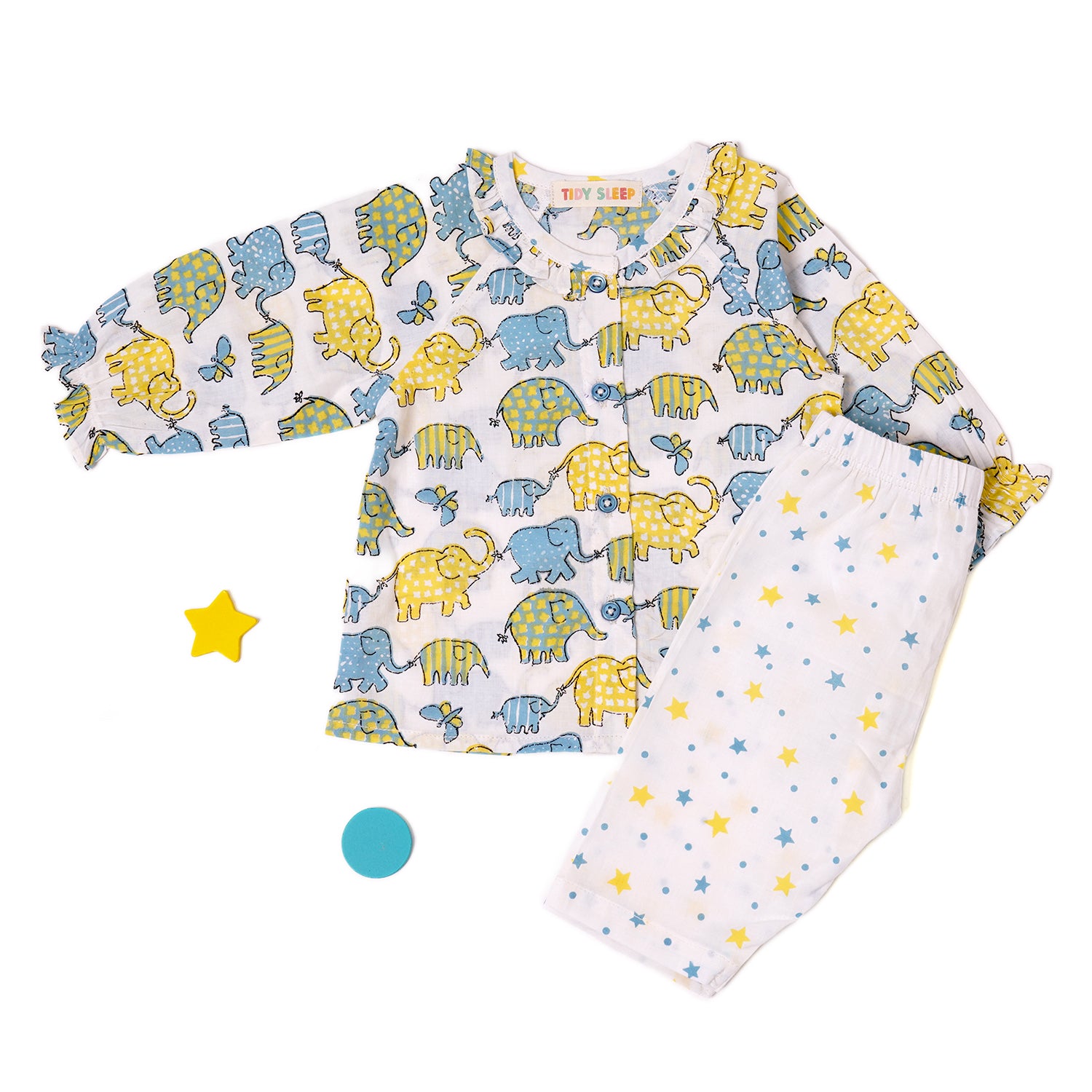 Elephant (Girls) Jhabla Set