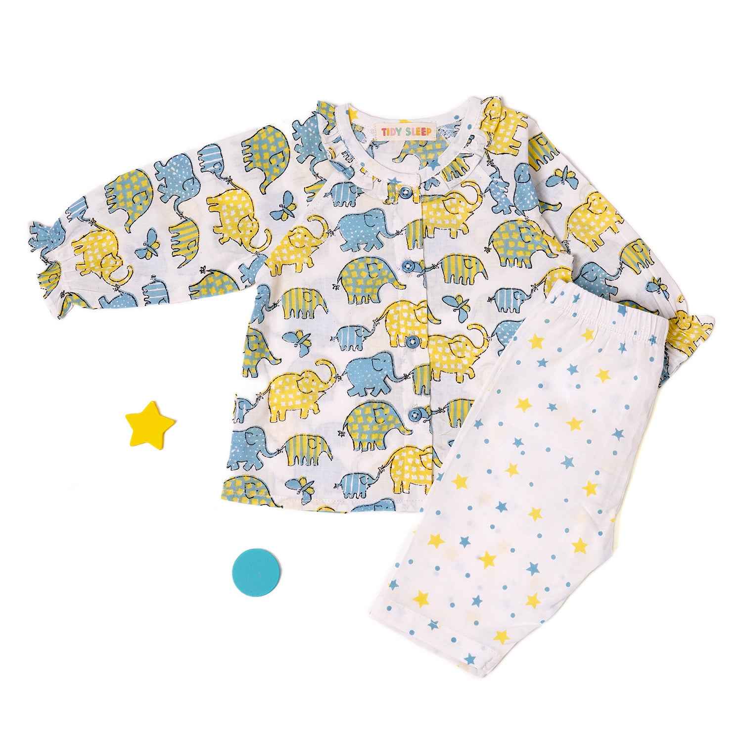 Elephant (Girls) Jhabla Set