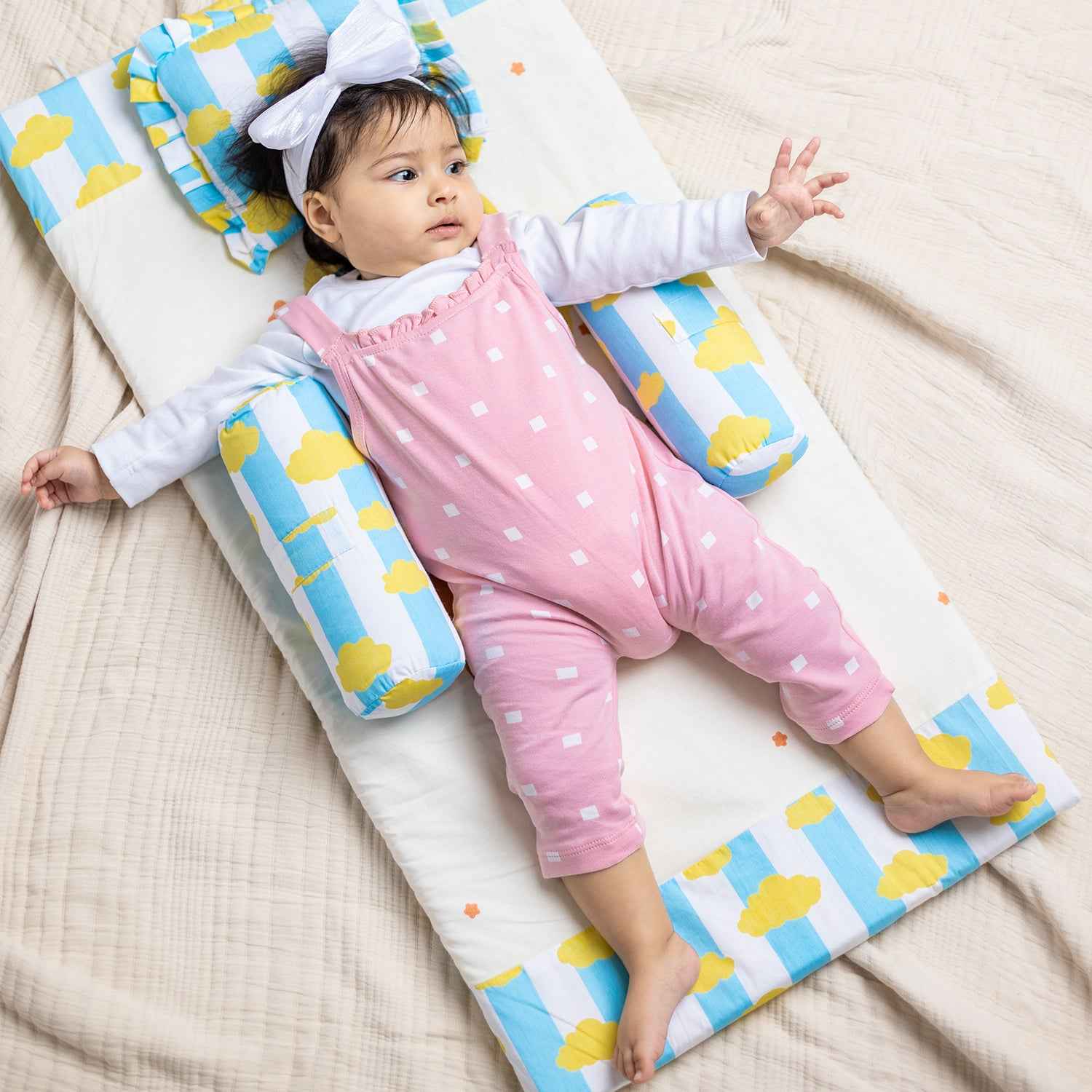 Mini Travel Bedding Set - Bunny Dreams