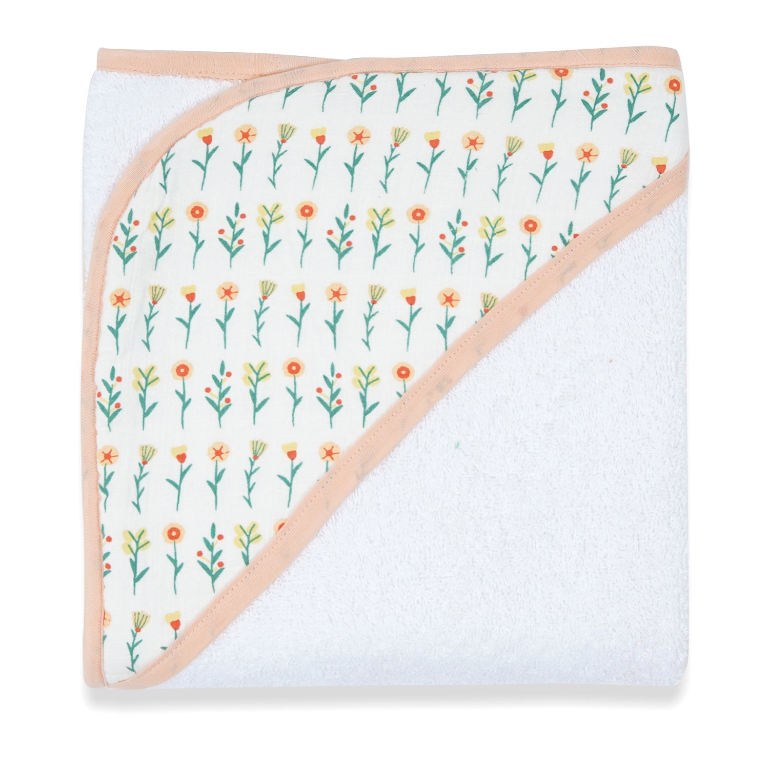 Terry Bath Towel - Flora