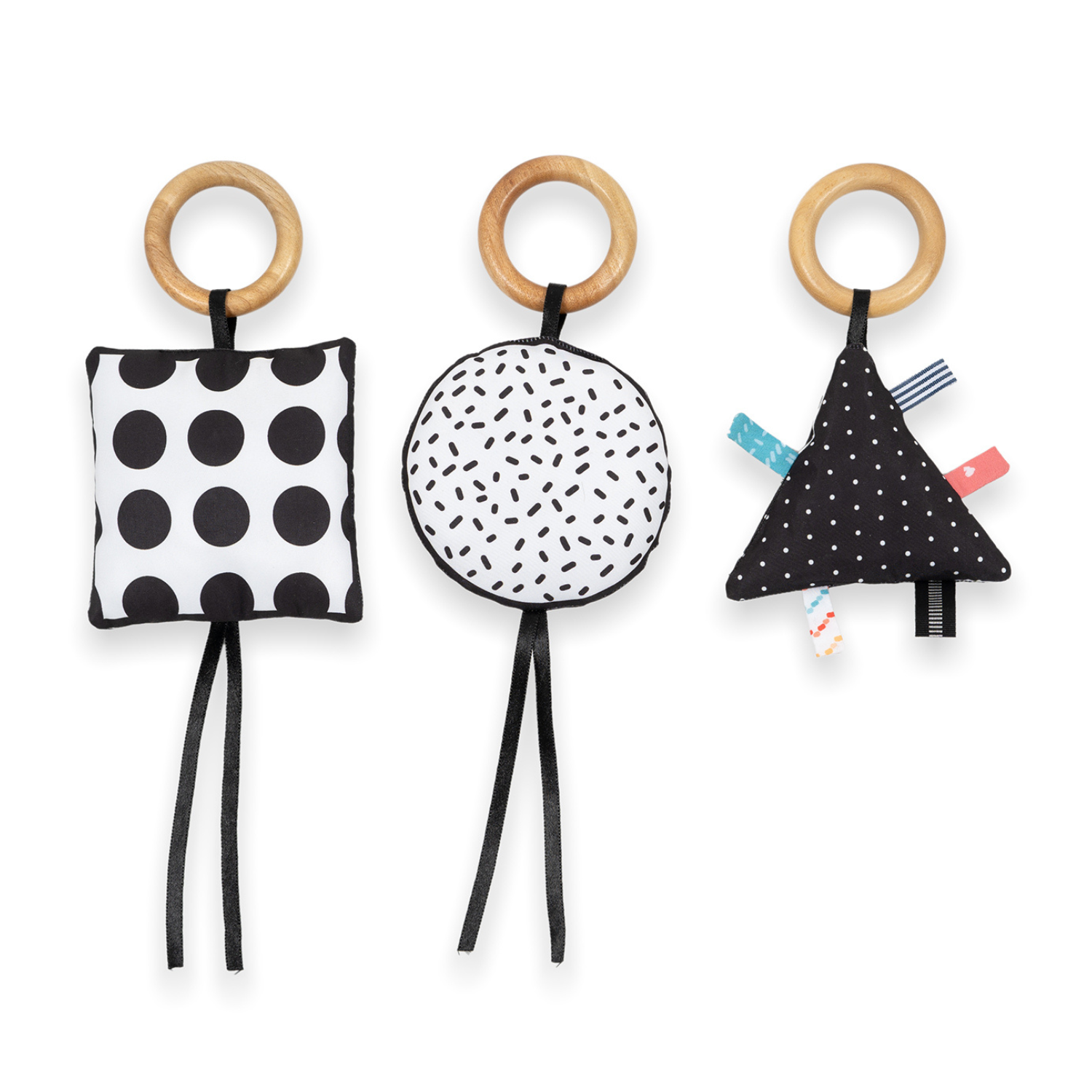 High Contrast Sensory Toys - Set of 3