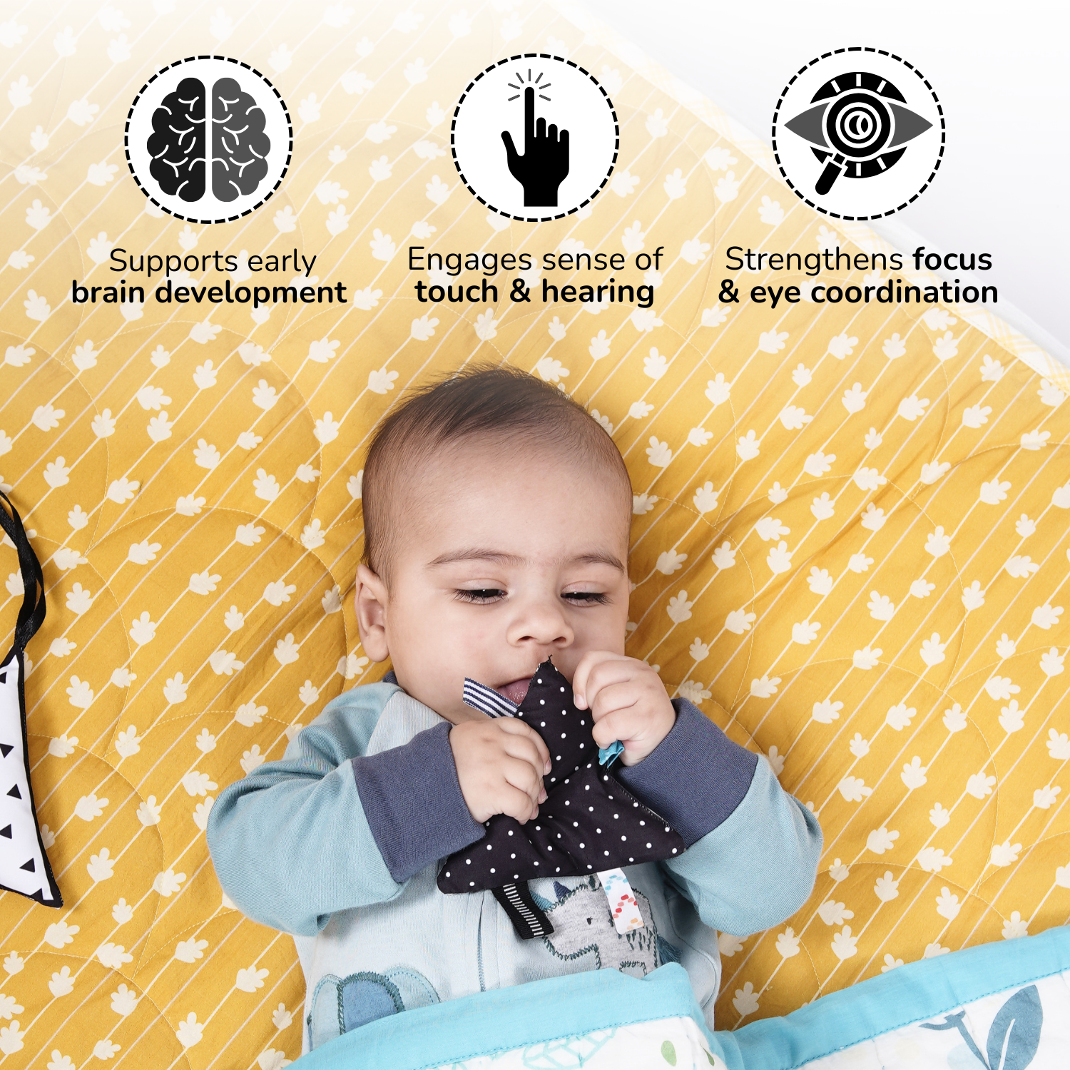 High Contrast Sensory Toys - Set of 5