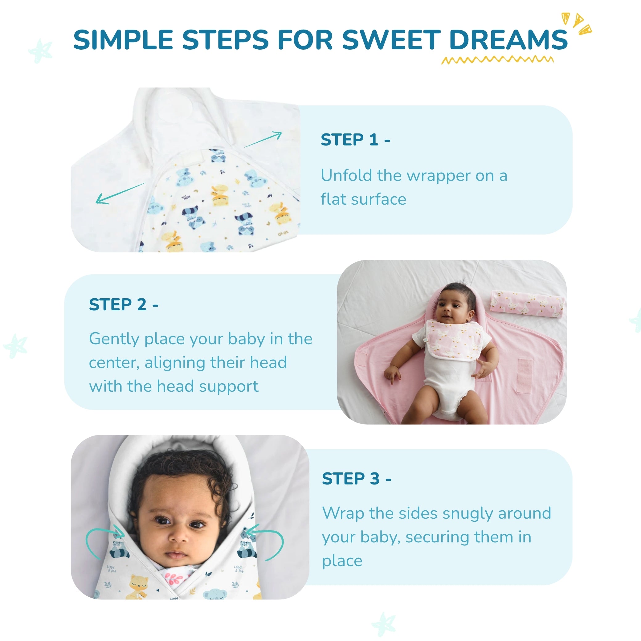 Baby Pod Wrapper - Mom & Me - Tidy Sleep