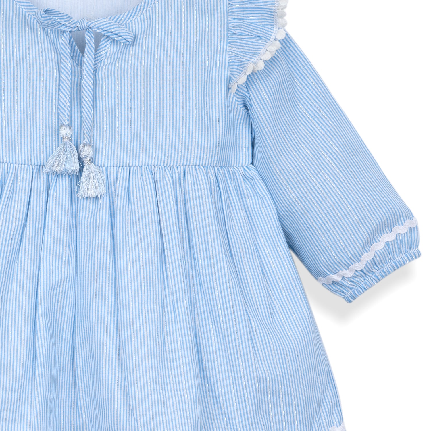 Sweet Summer Dress | Blue Stripes