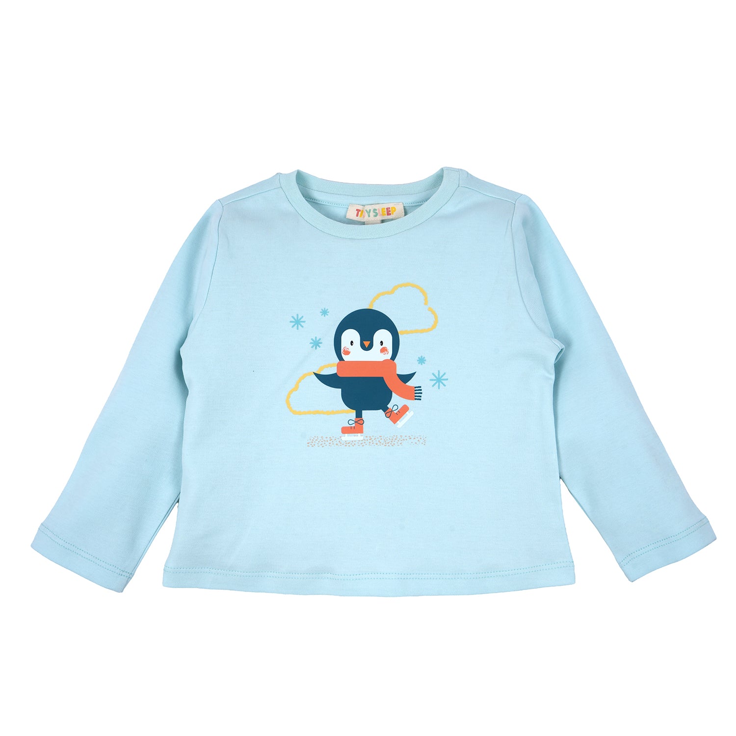 Chilly Penguin Cotton Night Suit