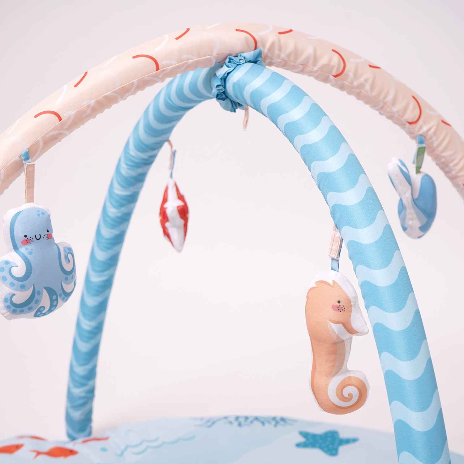 Baby Play Mat | 4 Detachable Toys | In to the Sea