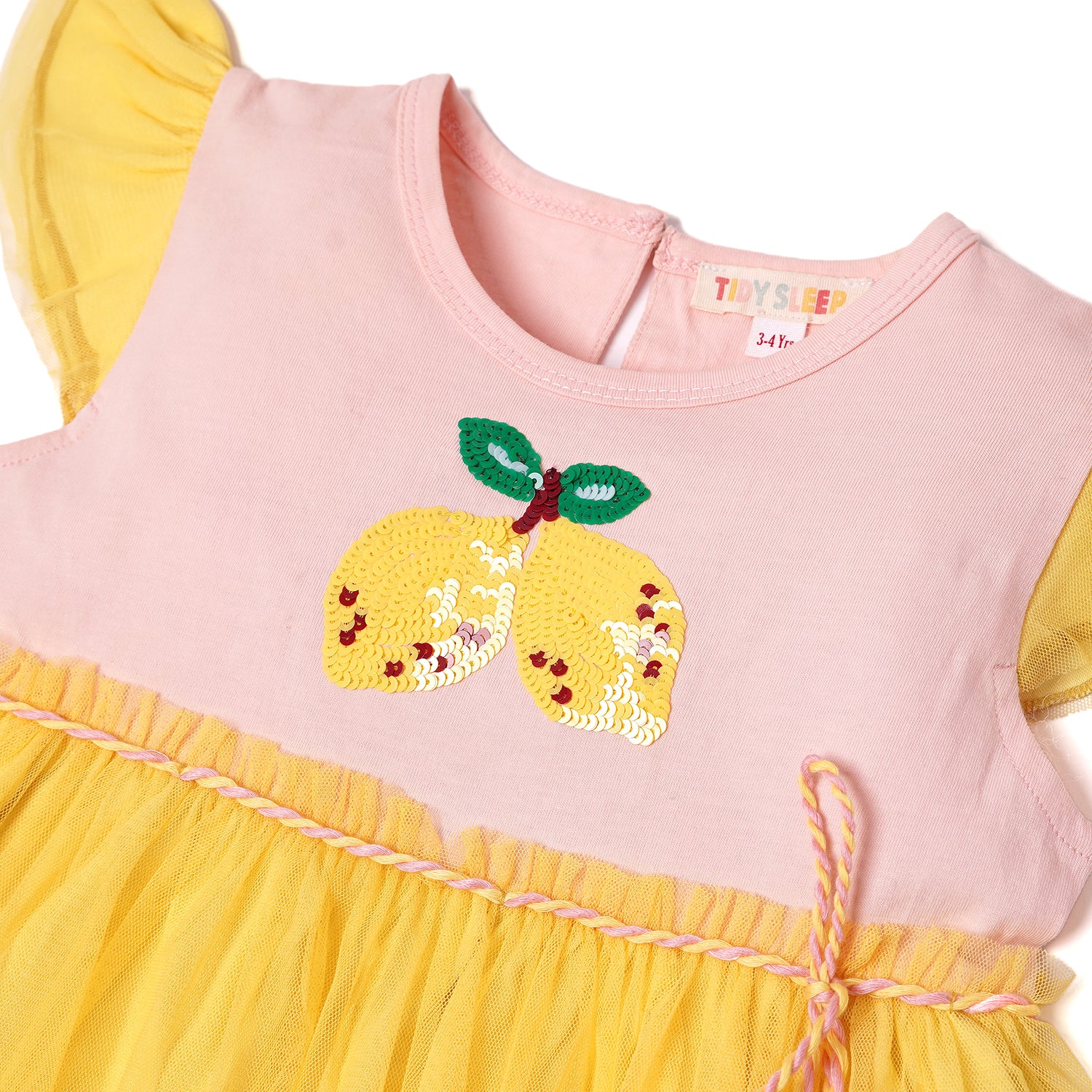 Lemon & Bee Summer Party Frill Dress