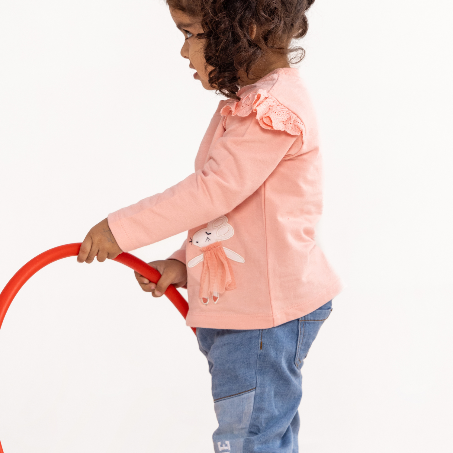 Mouse Sweat Shirt (with Embroidered Patch)