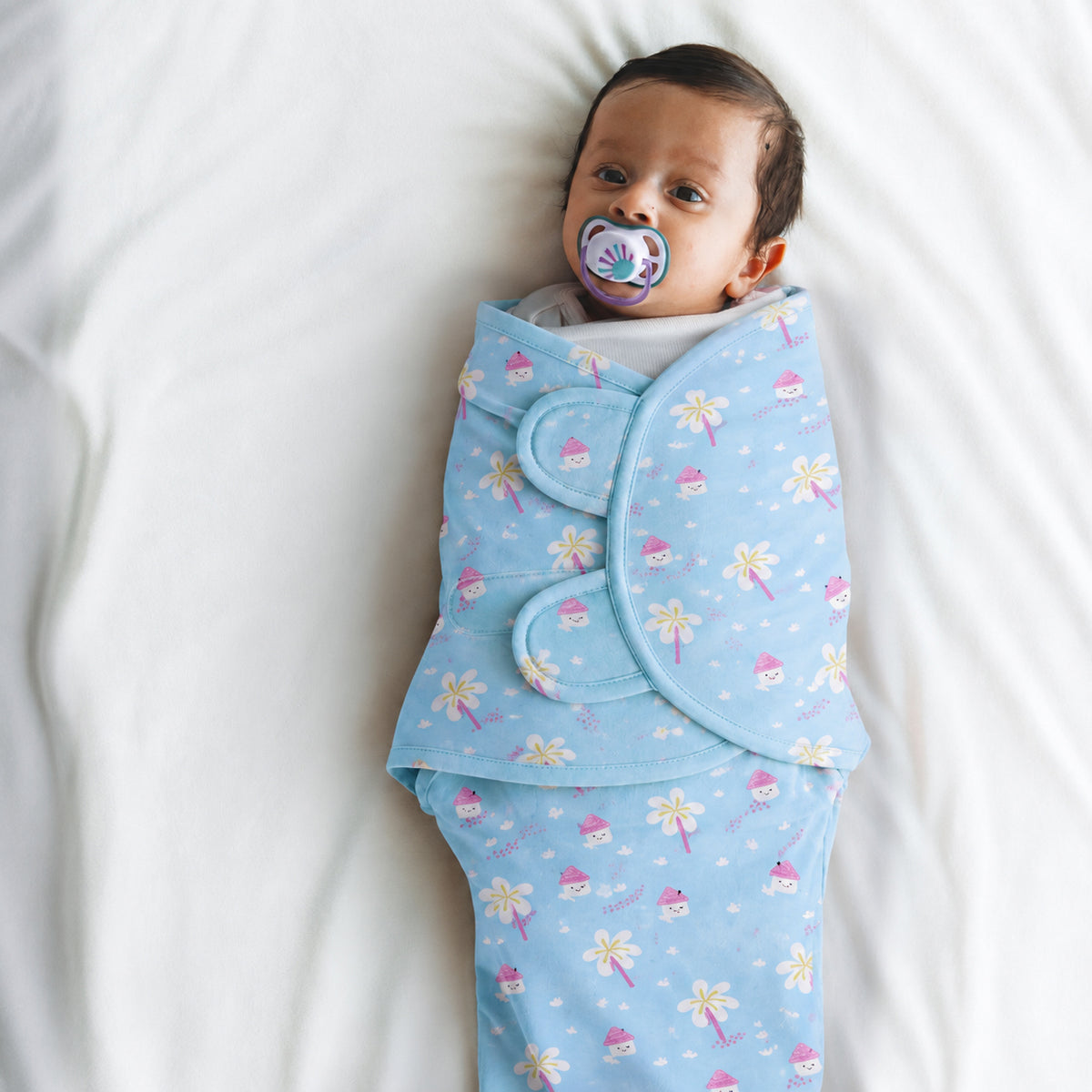 Hug Me Cotton Jersey Swaddle - Sunset Cottage