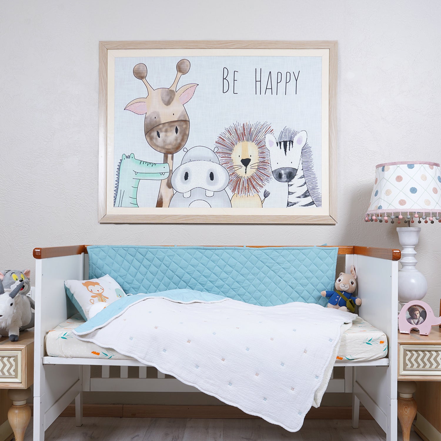 Crib Cot Set| Complete Baby Bedding Bundle (Little Finder)