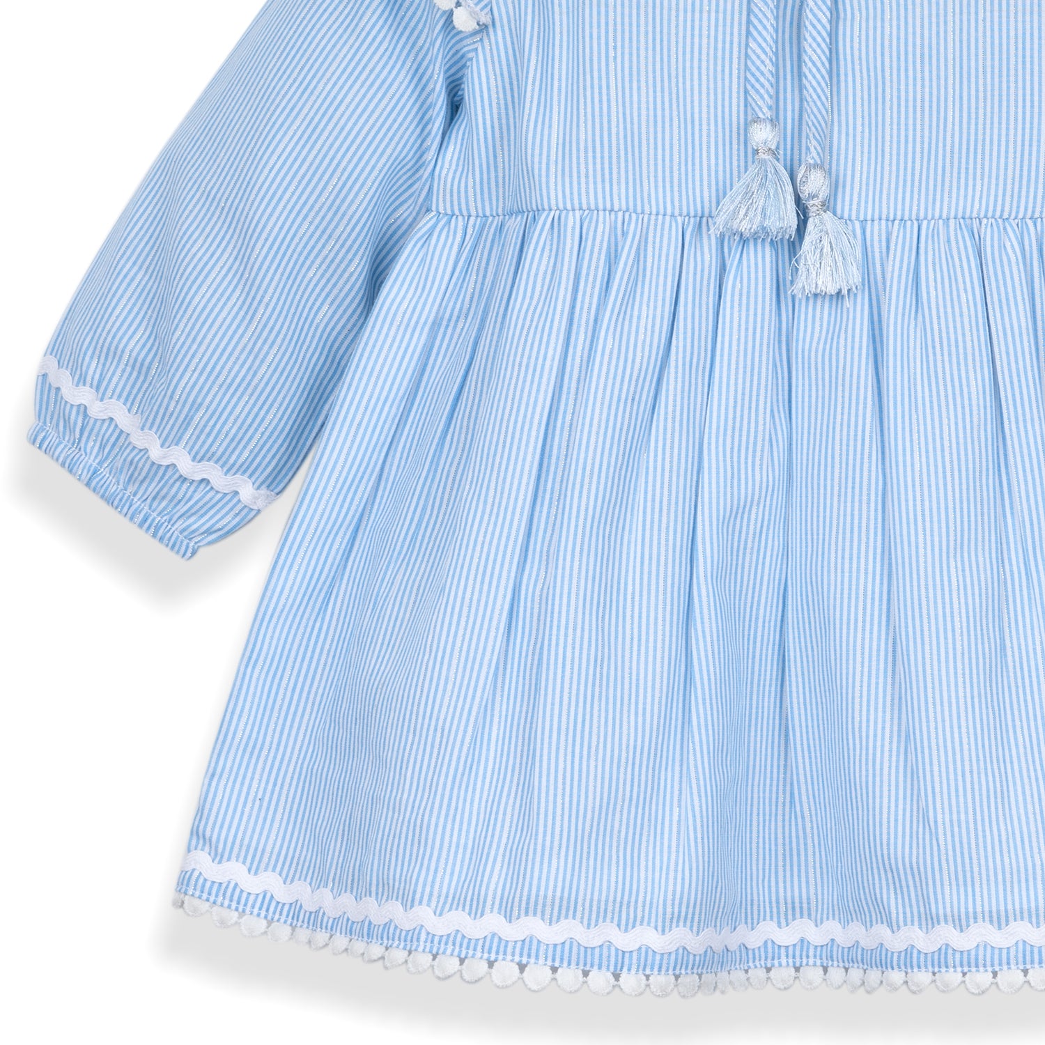 Sweet Summer Dress | Blue Stripes