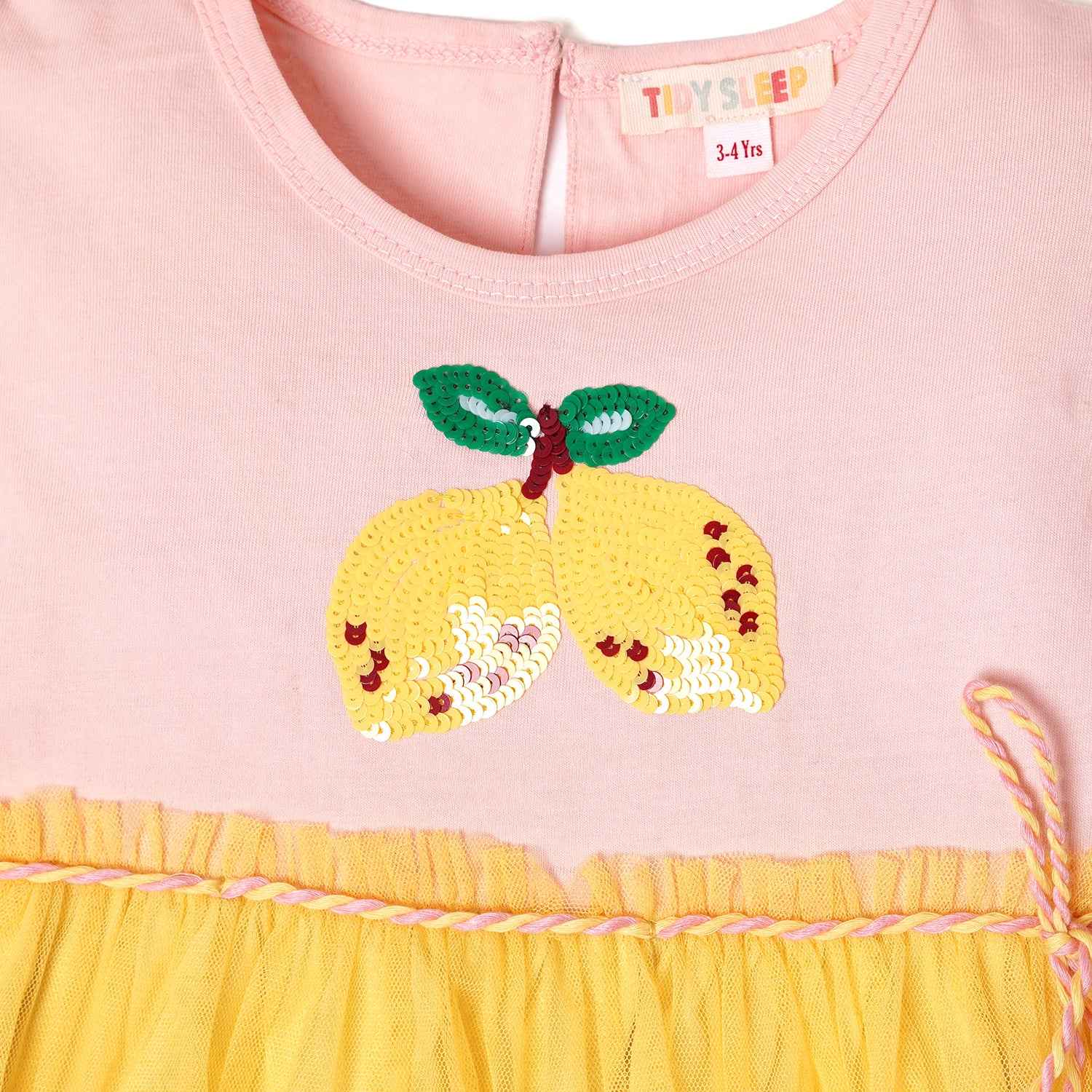 Lemon & Bee Summer Party Frill Dress