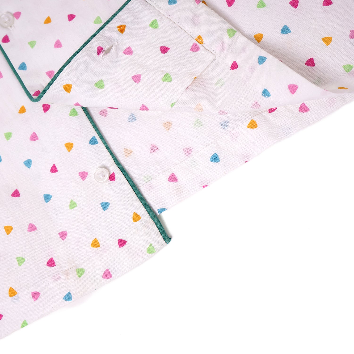 Triangle Print Night Suit