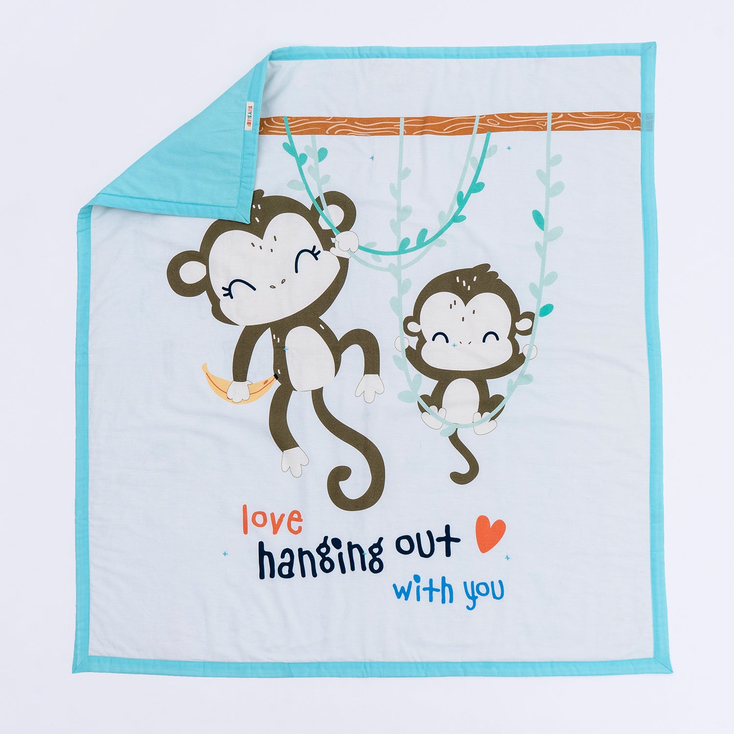 Baby Quilt - Monkey