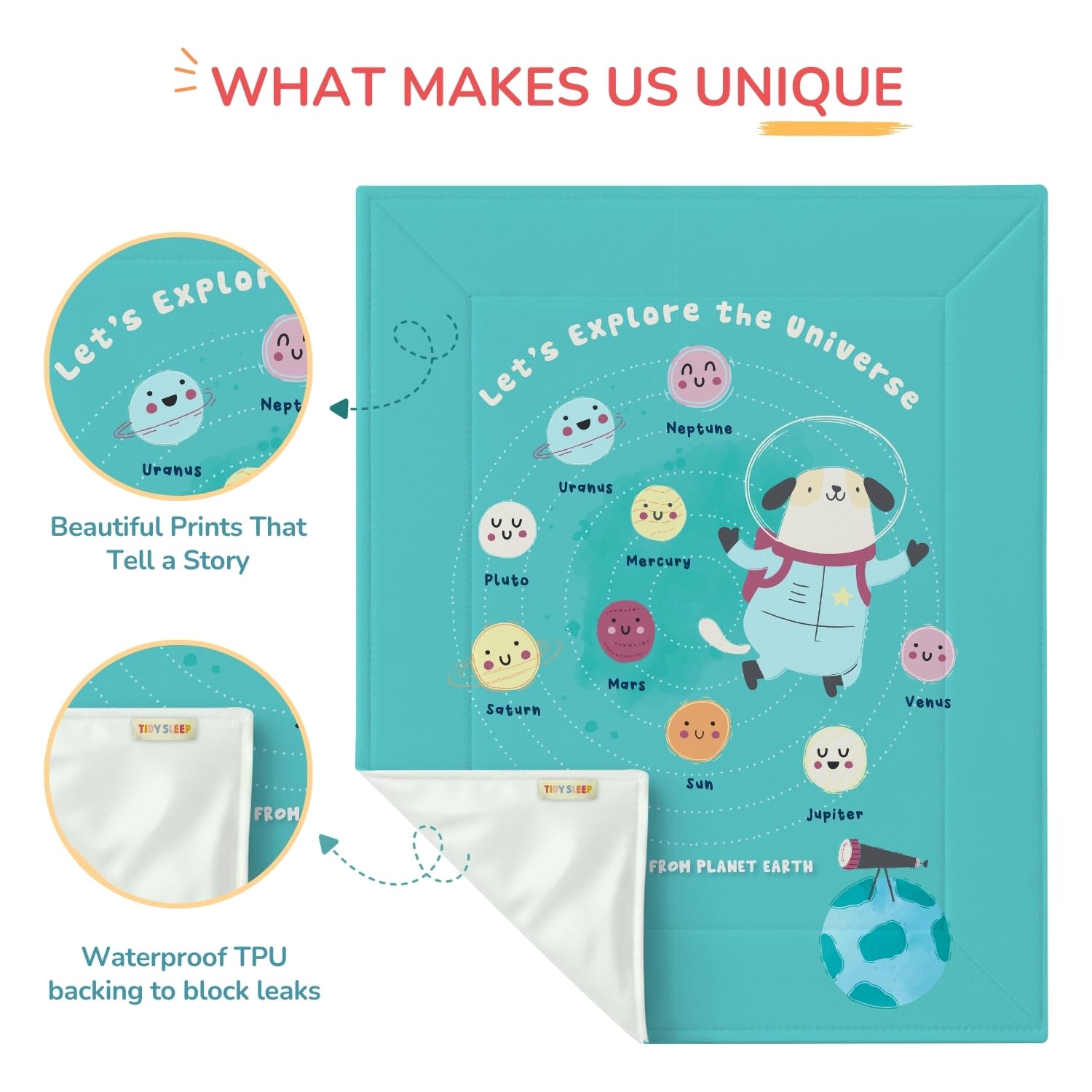 Mat Combo - Changing Mat (Pack of 2) + Travel Mat (1 Piece) + Messy Mat (1 Piece)