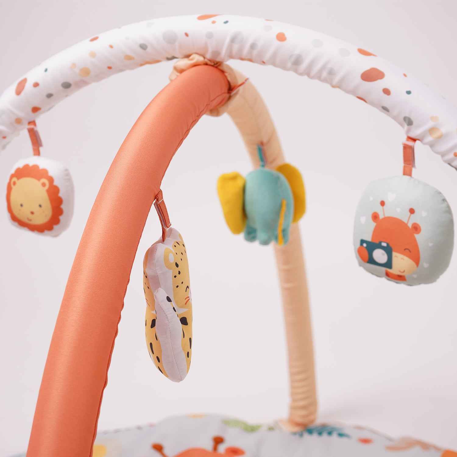Baby Play Mat | 4 Detachable Toys | Jungle Safari