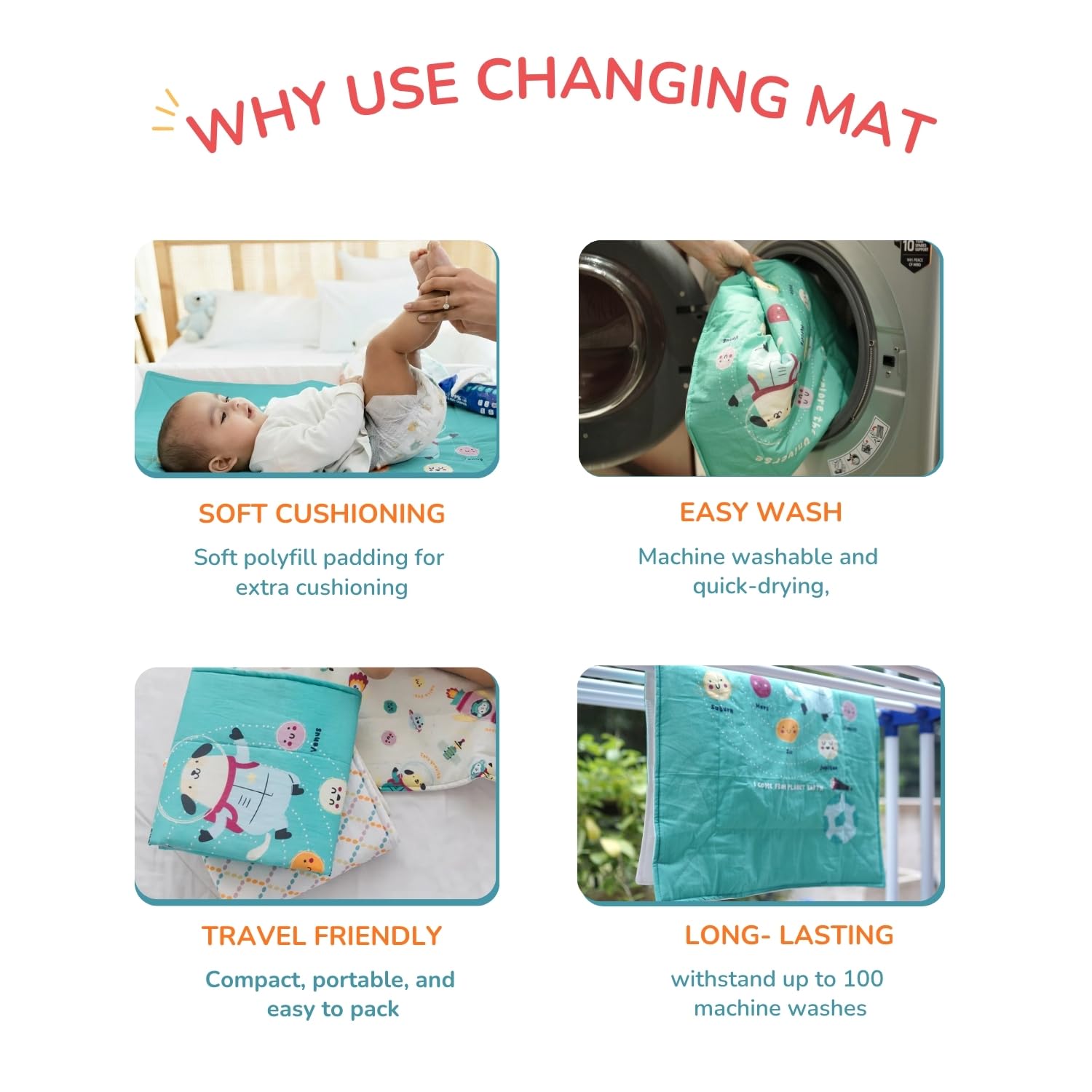 Changing Mat - My 1st Christmas