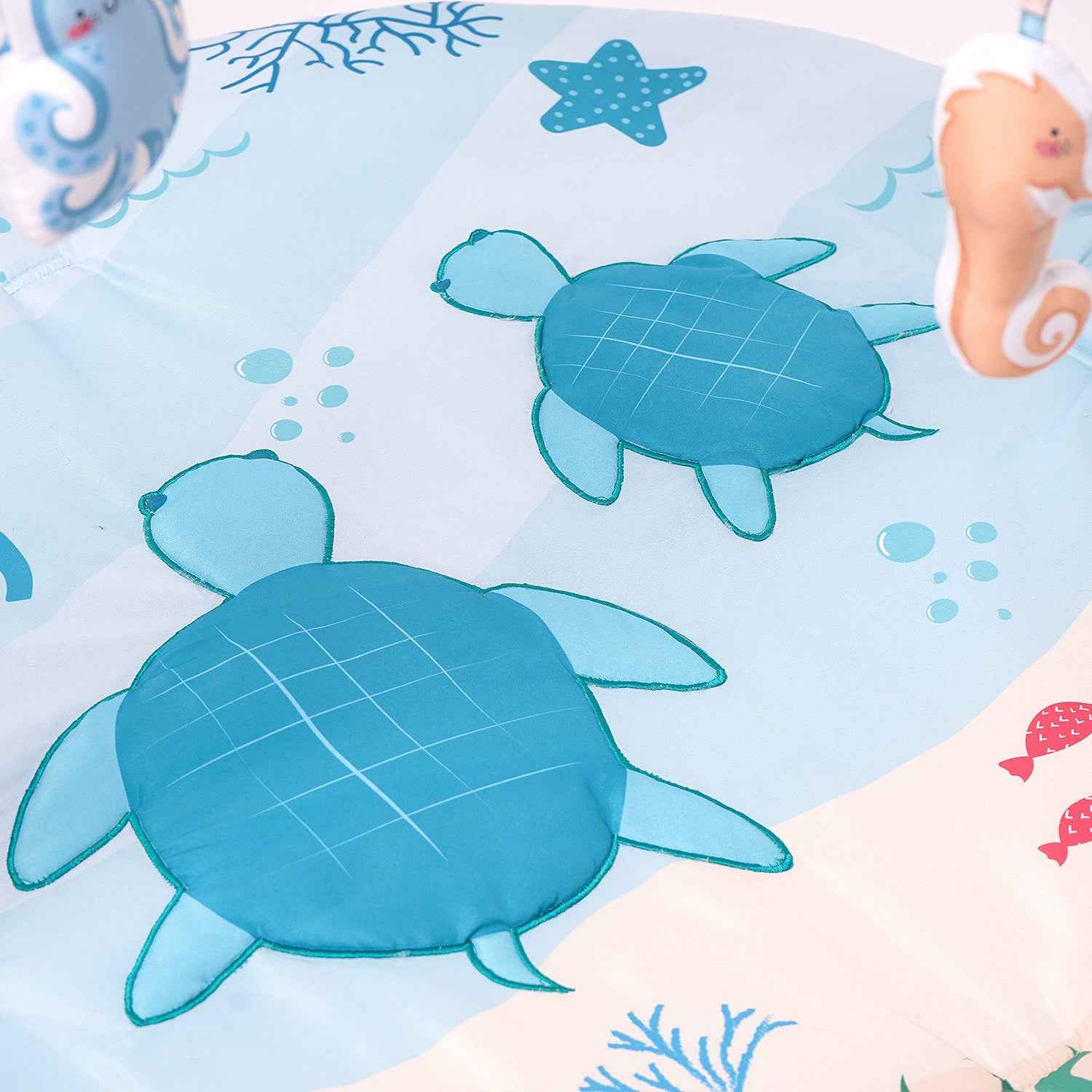 Baby Play Mat | 4 Detachable Toys | In to the Sea