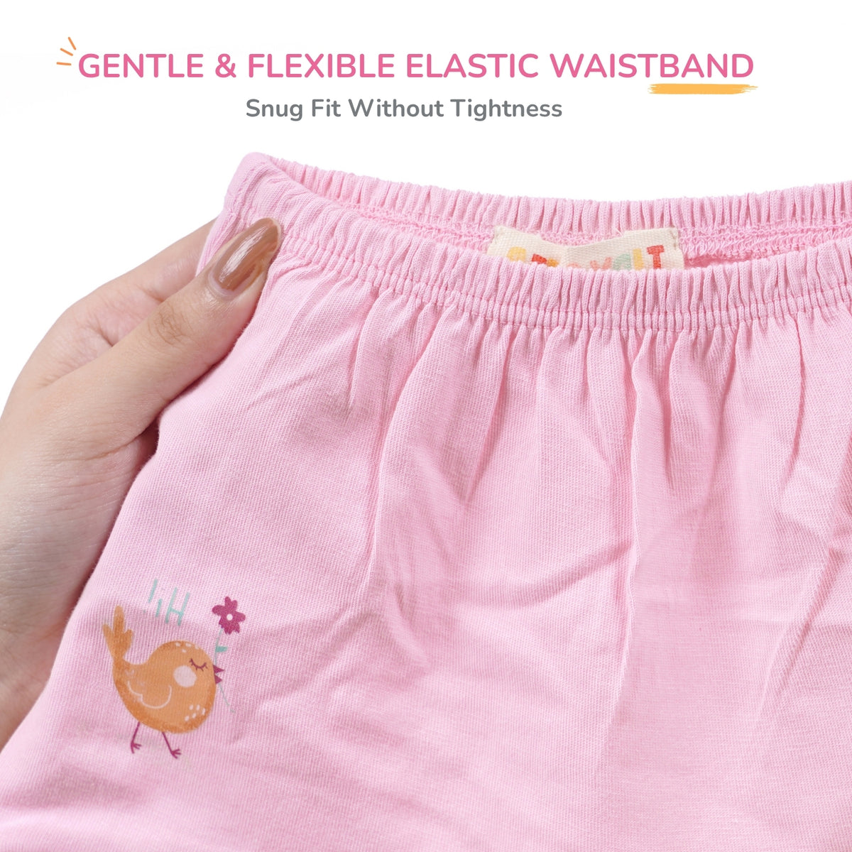 Baby Cotton Vest and Bloomer Set - Pink