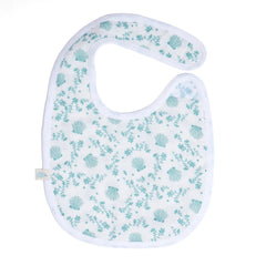 Cotton Muslin Bib - Marine Meadow