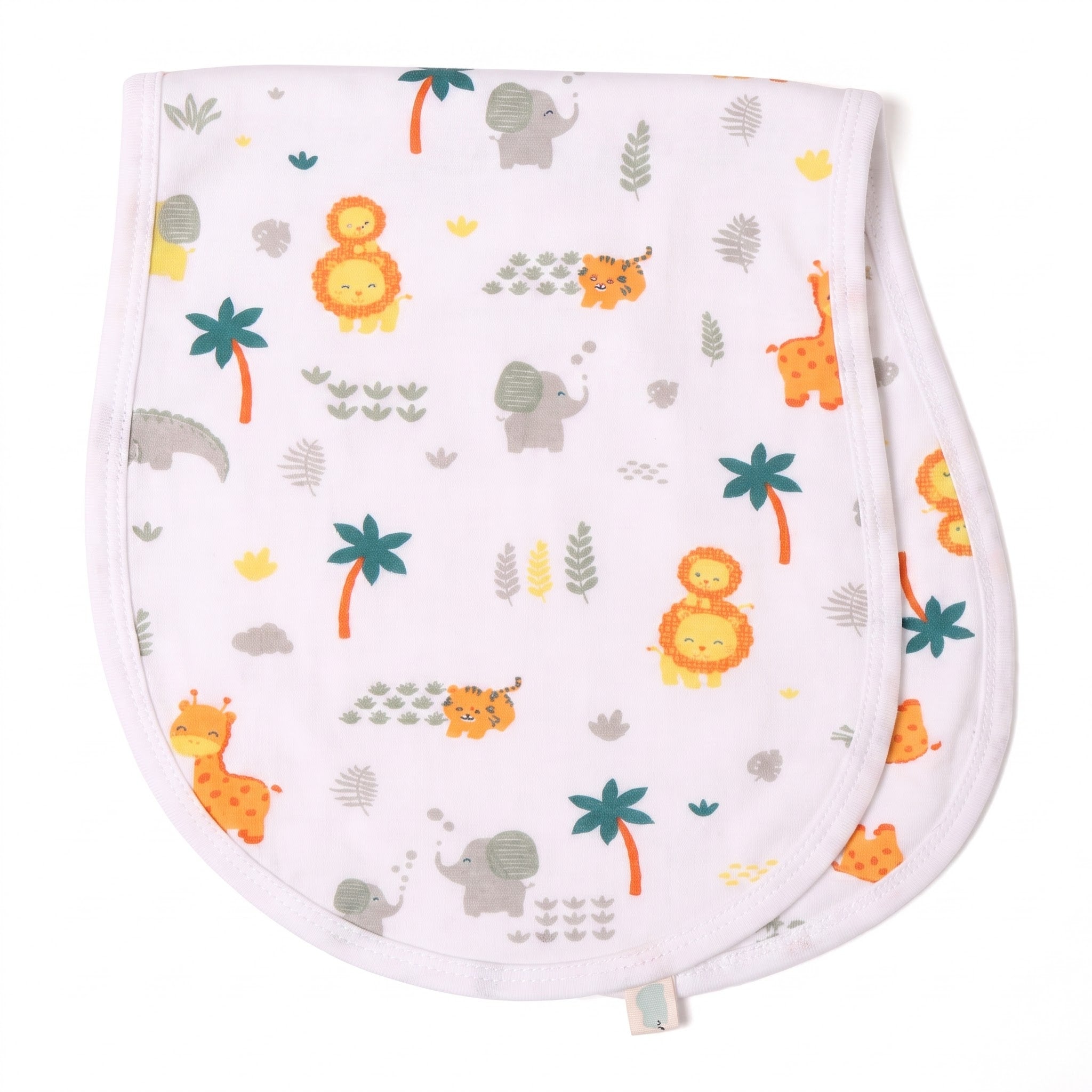 Jersey Burp Cloth – Jungle Safari