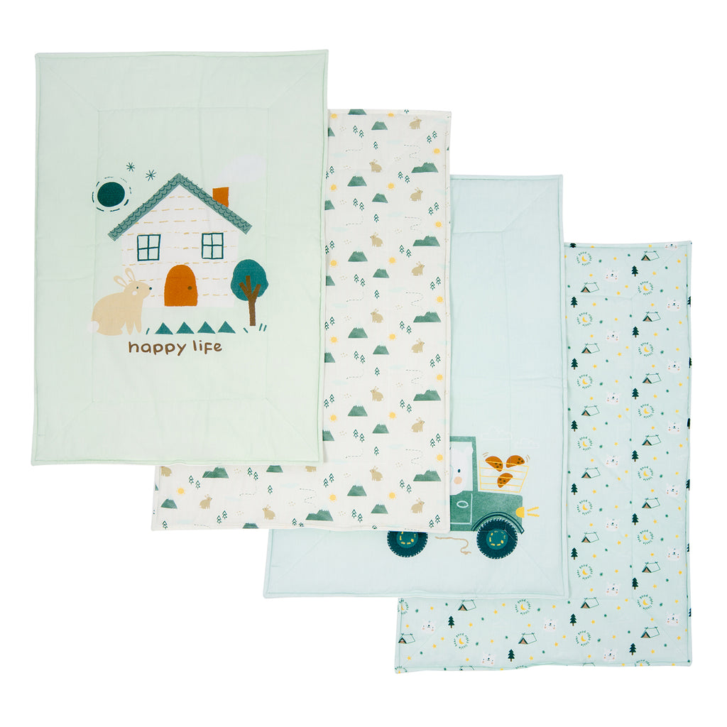 Changing Mat - Happy Home (Set of 4)