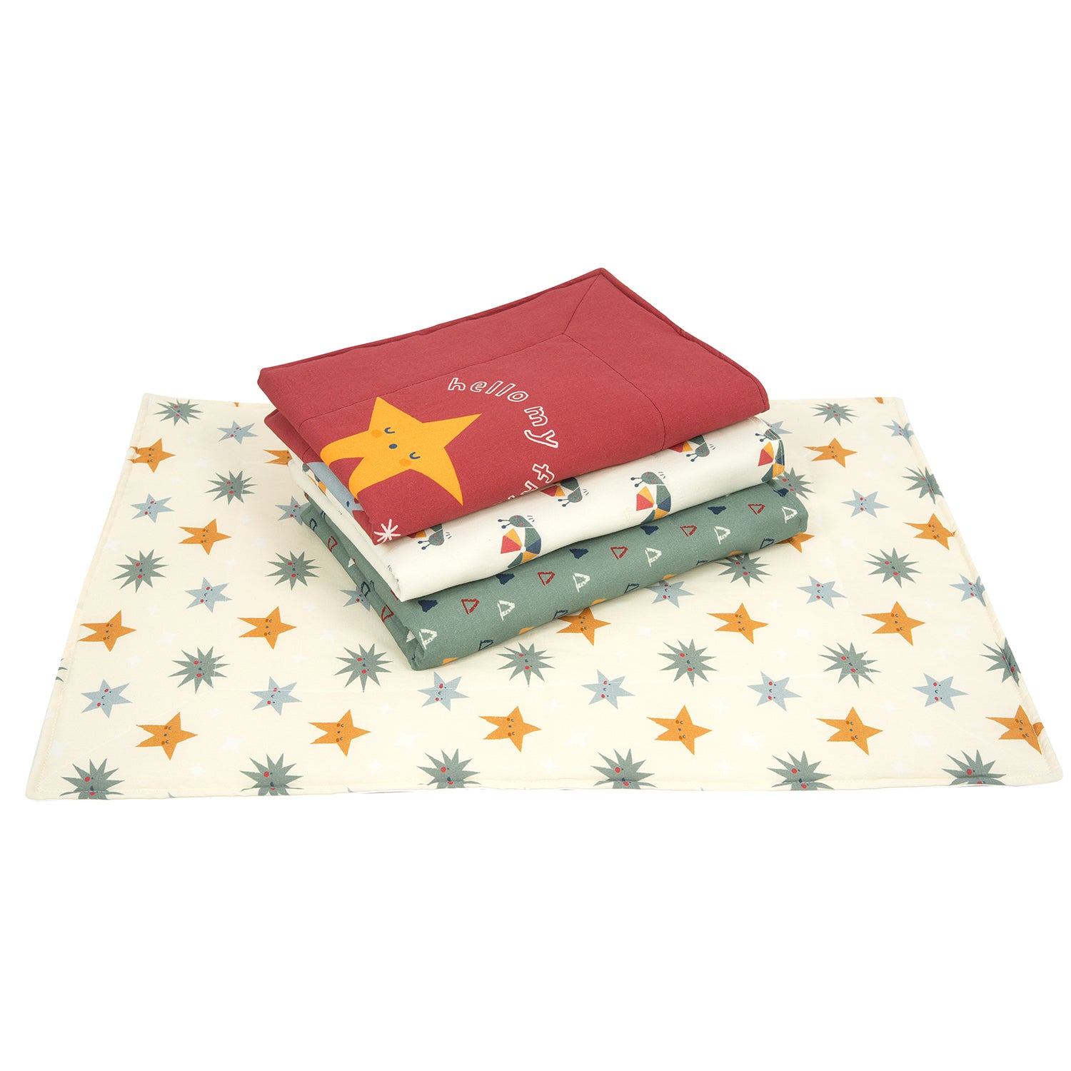 Changing Mat - Hello Stars (Set of 4)