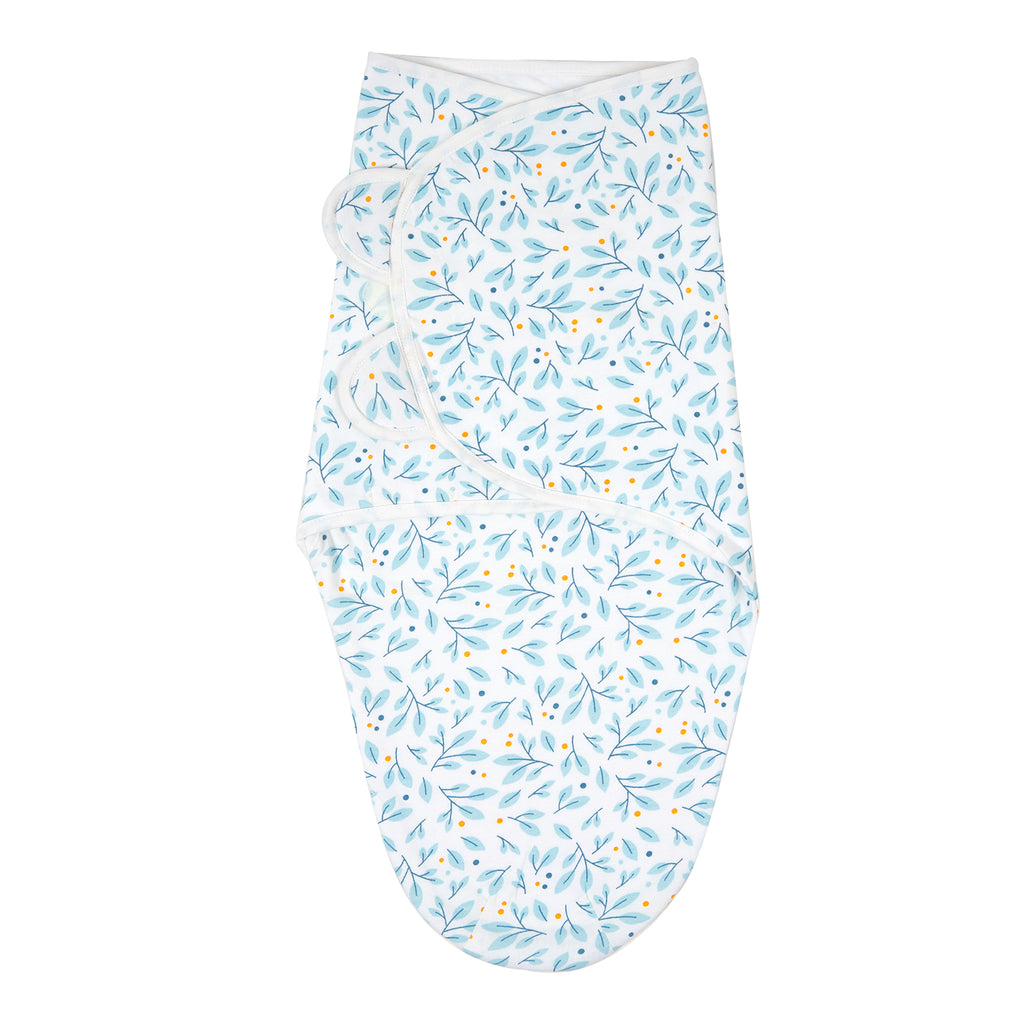 Hug Me Cotton Jersey Swaddle - Leaf