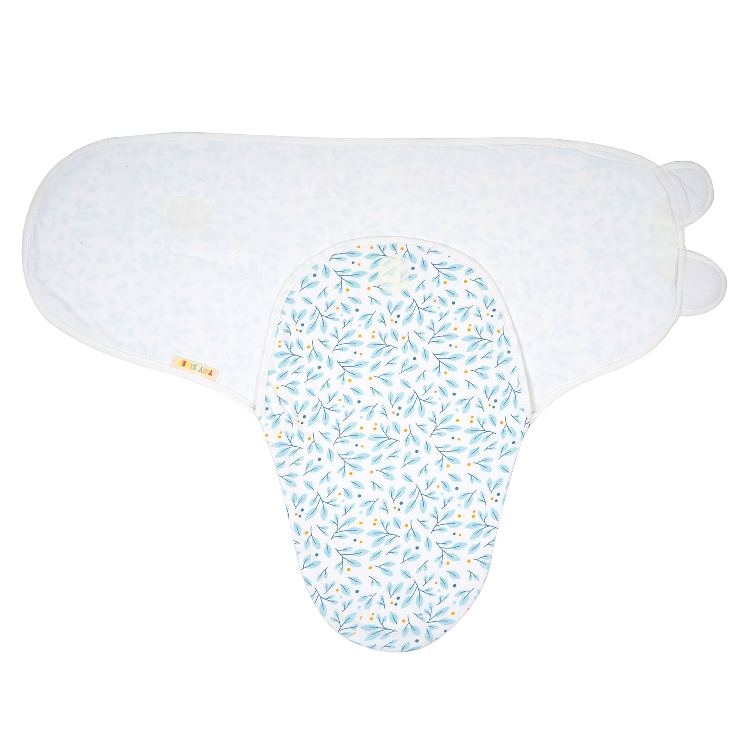 Hug Me Cotton Jersey Swaddle - Leaf