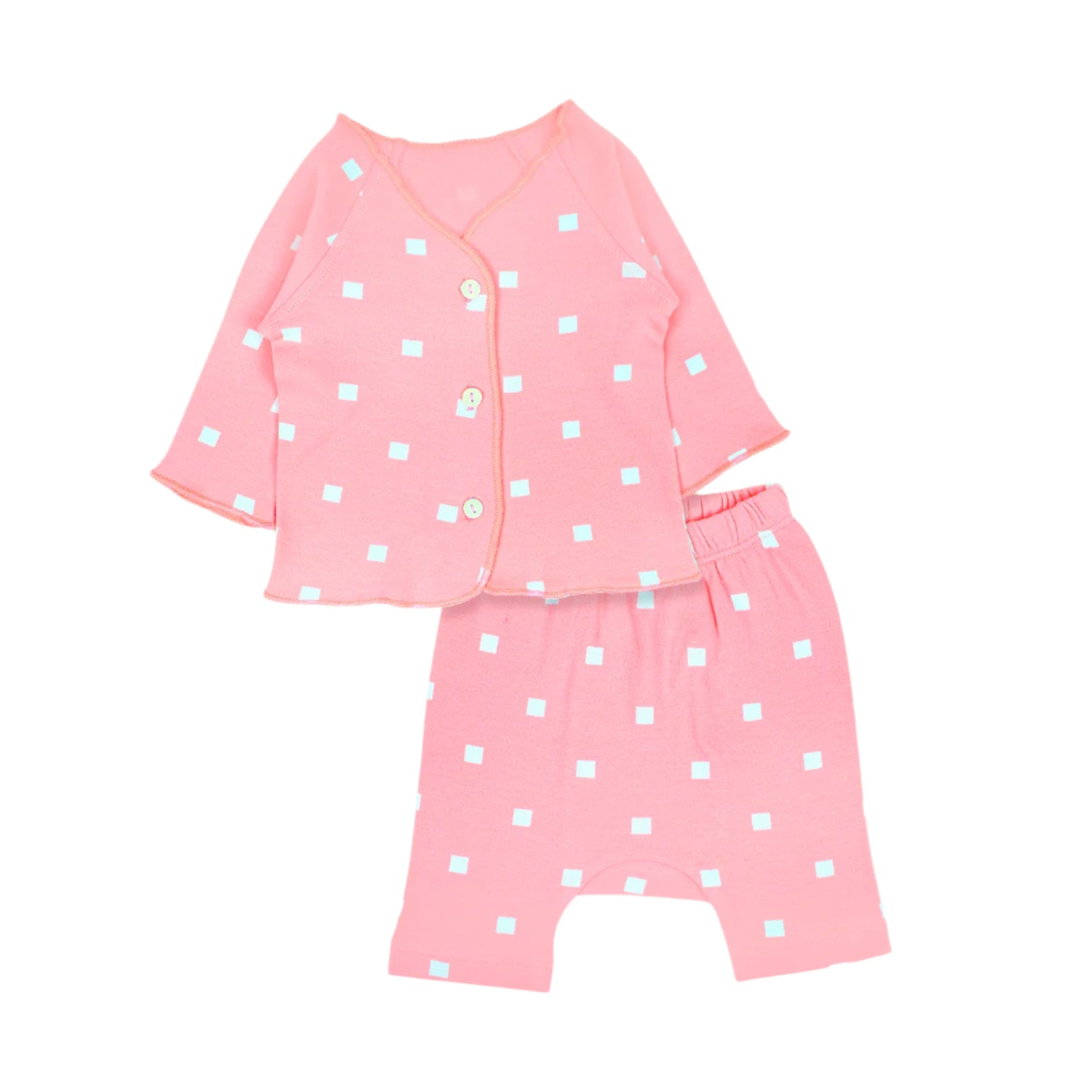 Pink Polka - Jhabla Set