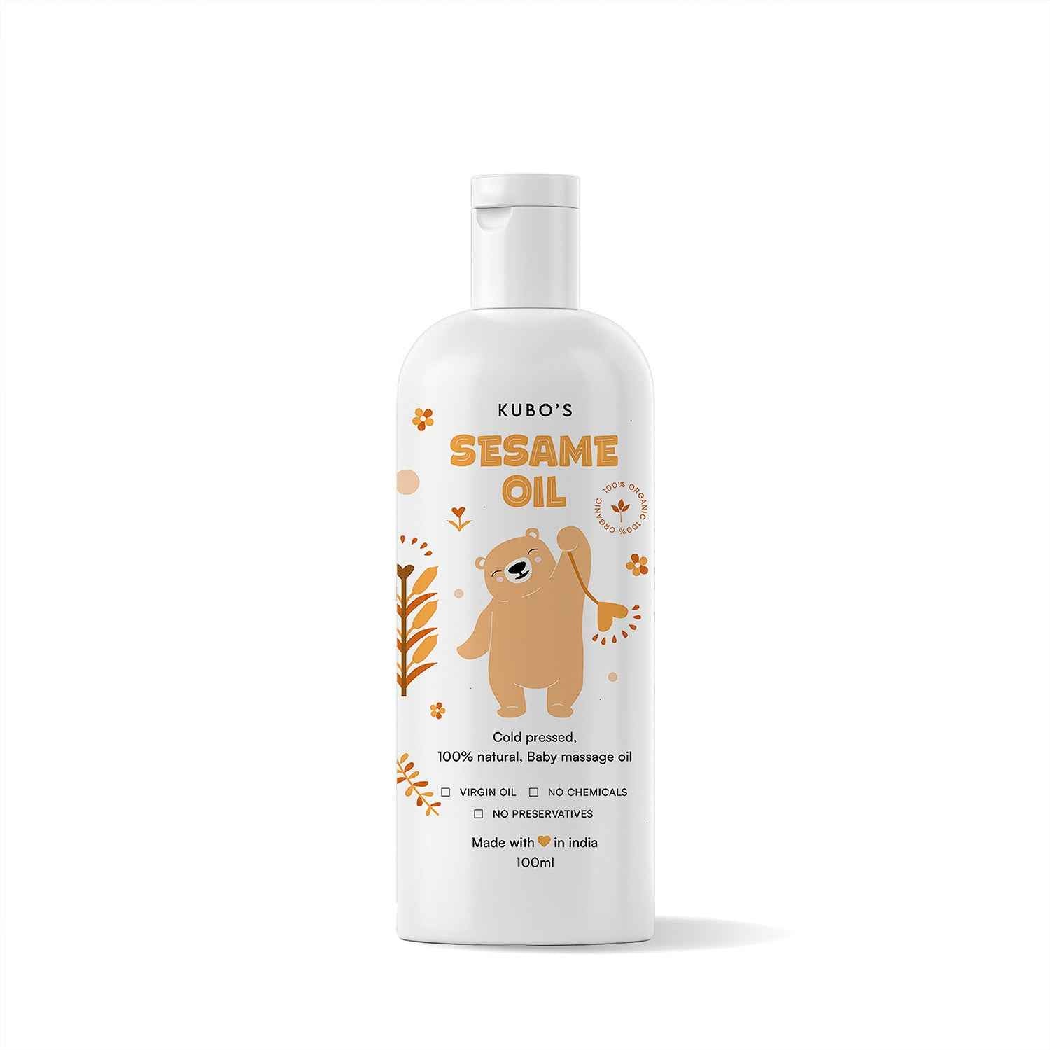 Kubo's Sesame Massage Oil (100ml)