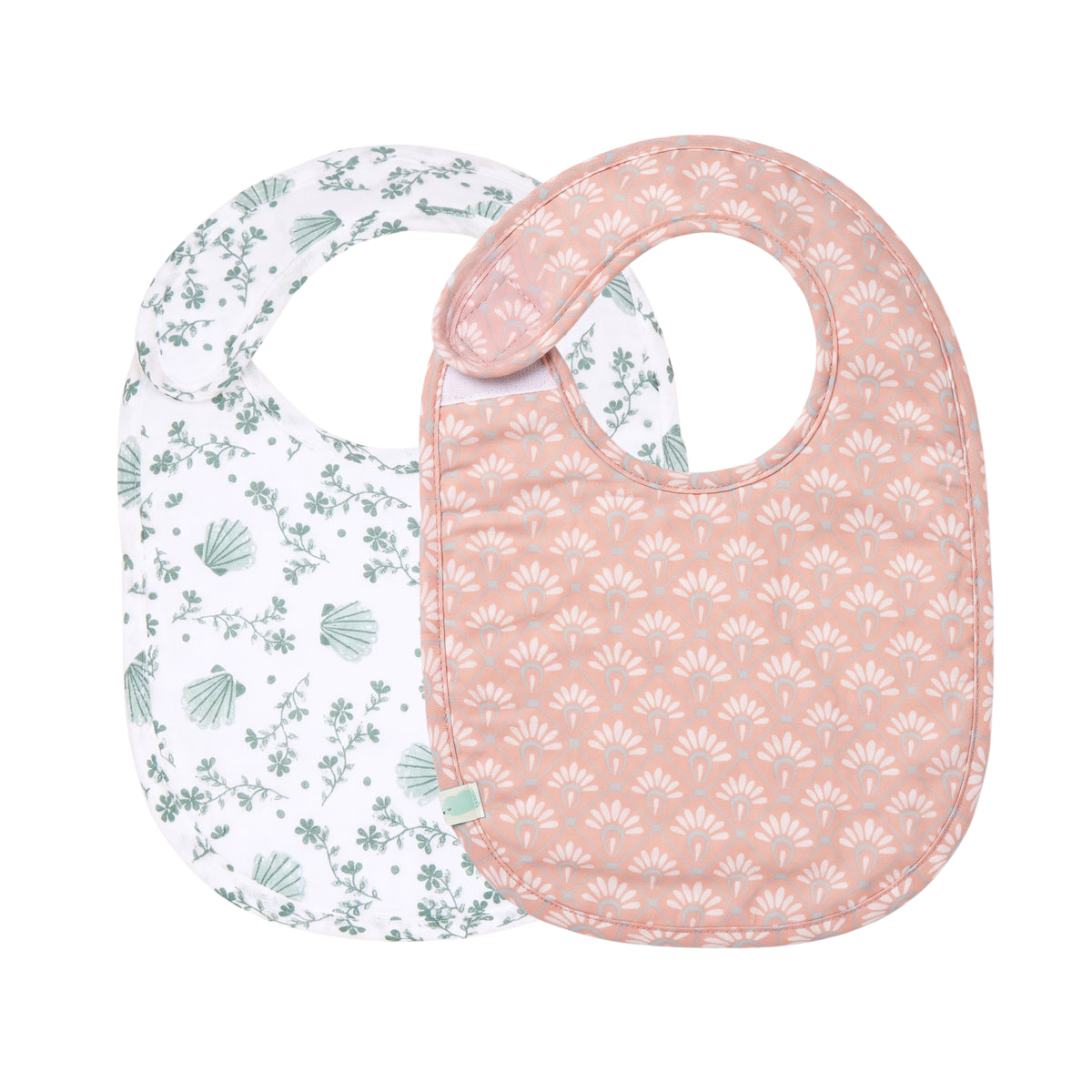 Muslin Bib - Ethinic Blush - Set of 2