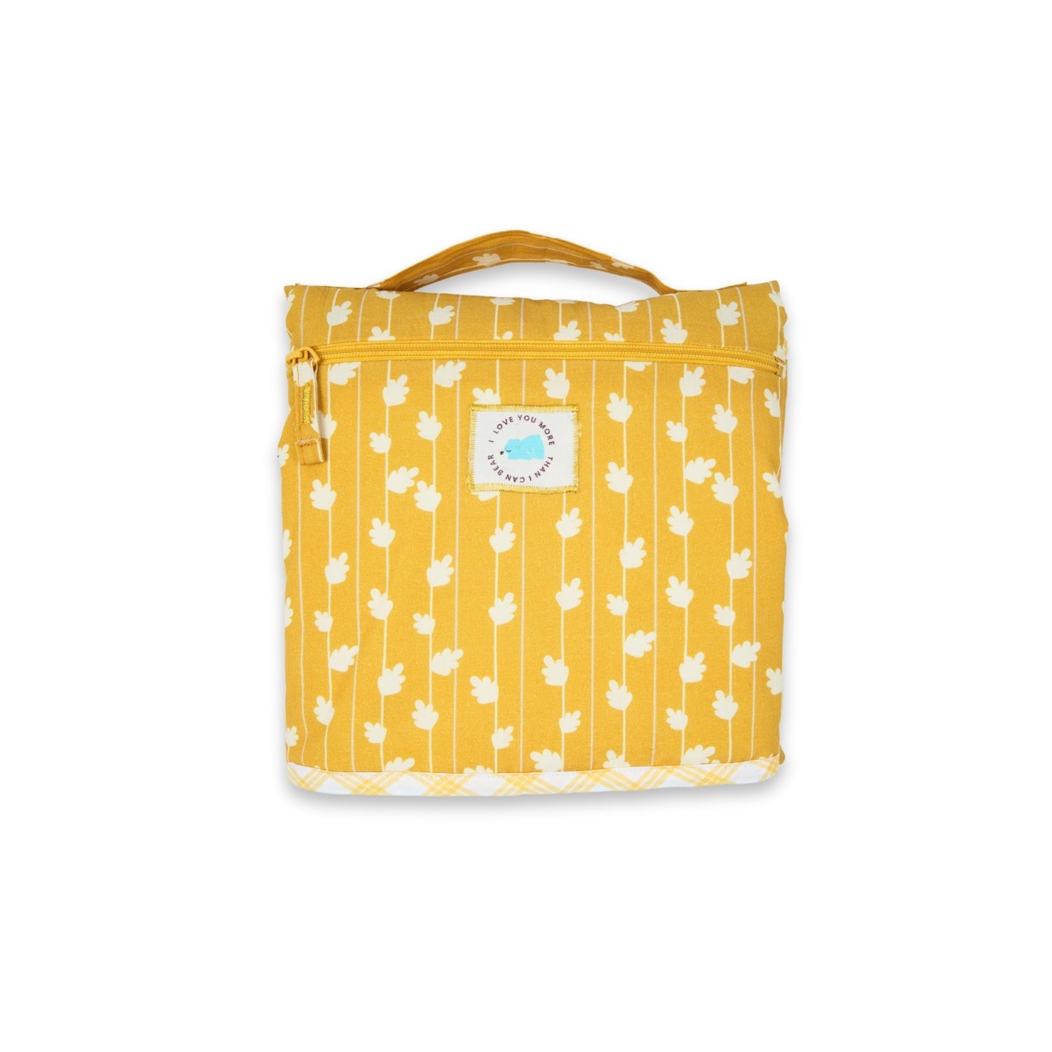 Travel Changing Mat - Golden Petals