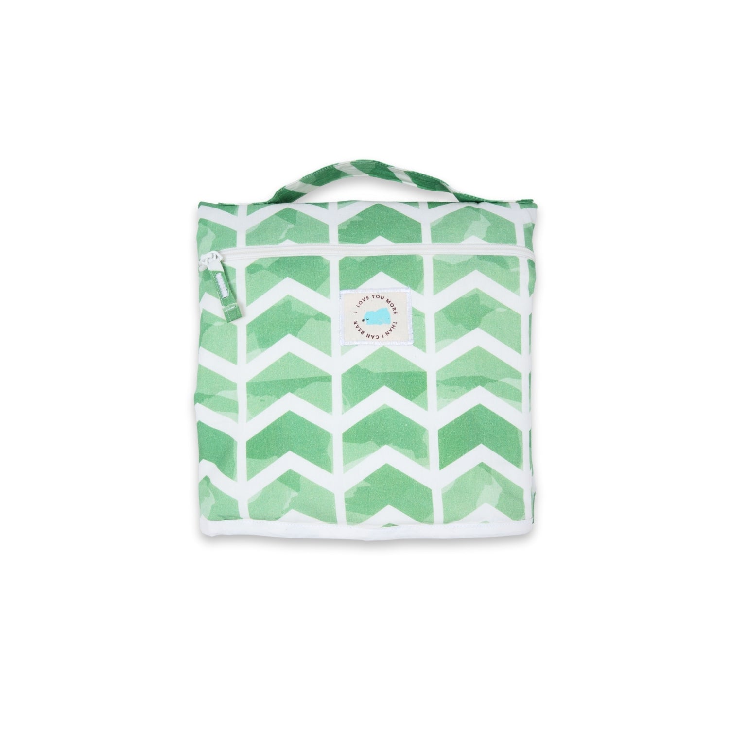 Tidy Sleep Diaper and Travel Mat Garden Tracks