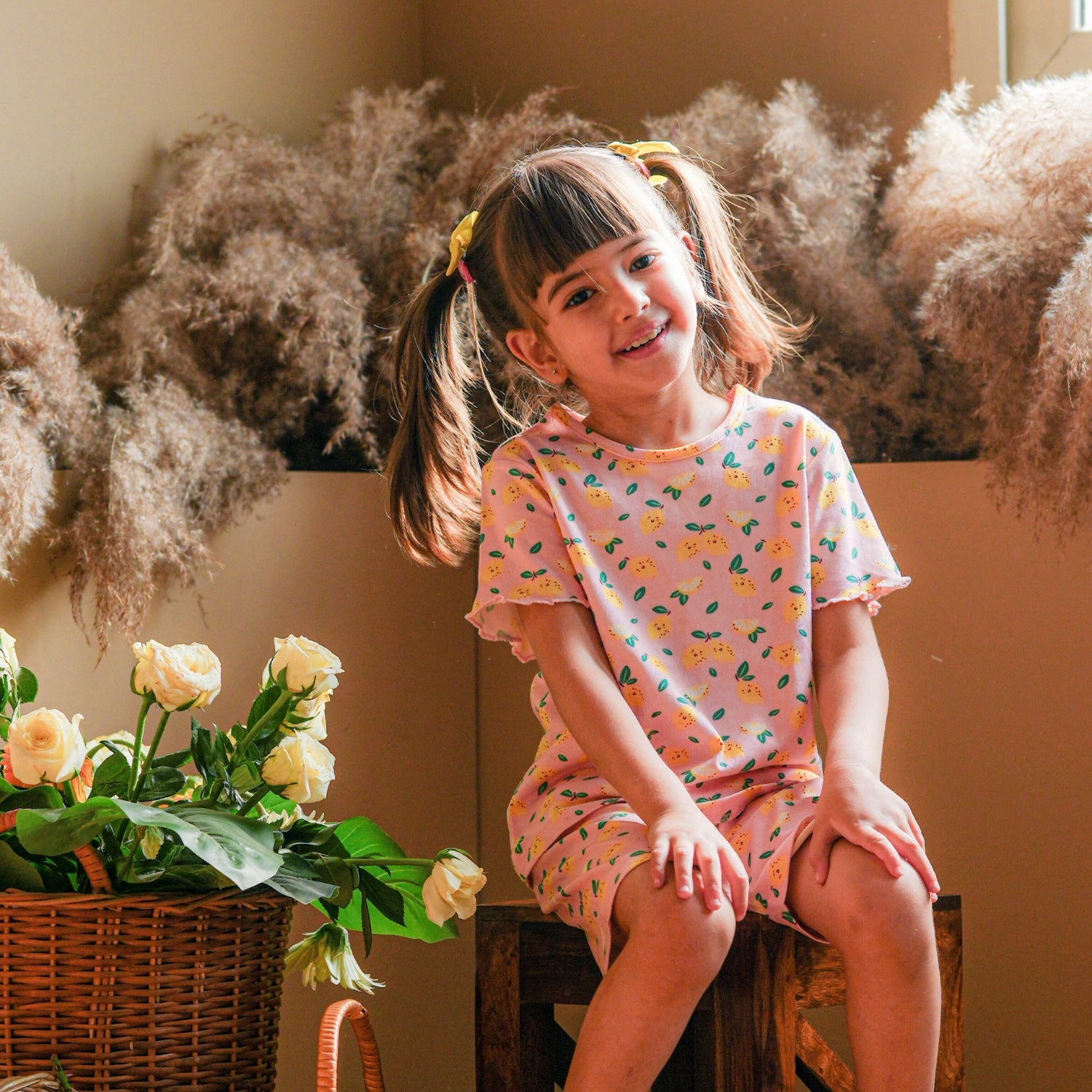 Lemon & Bee Cord Set