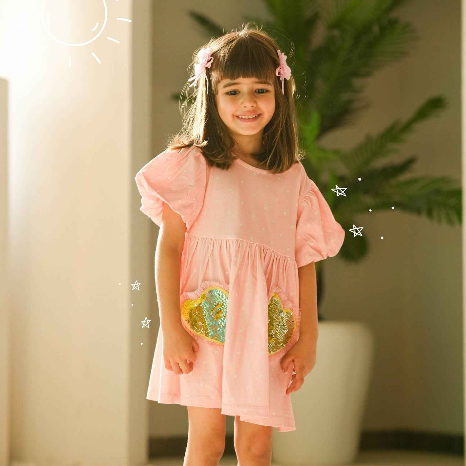 Heart Summer Party Dress
