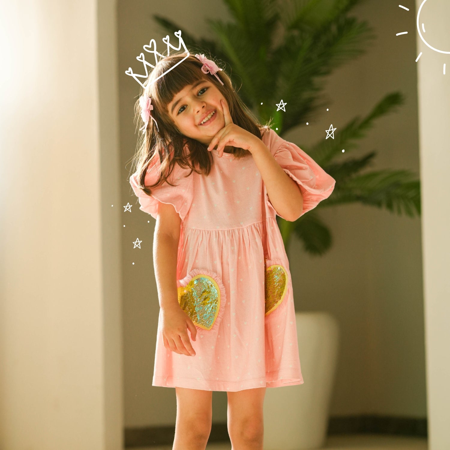 Heart Summer Party Dress