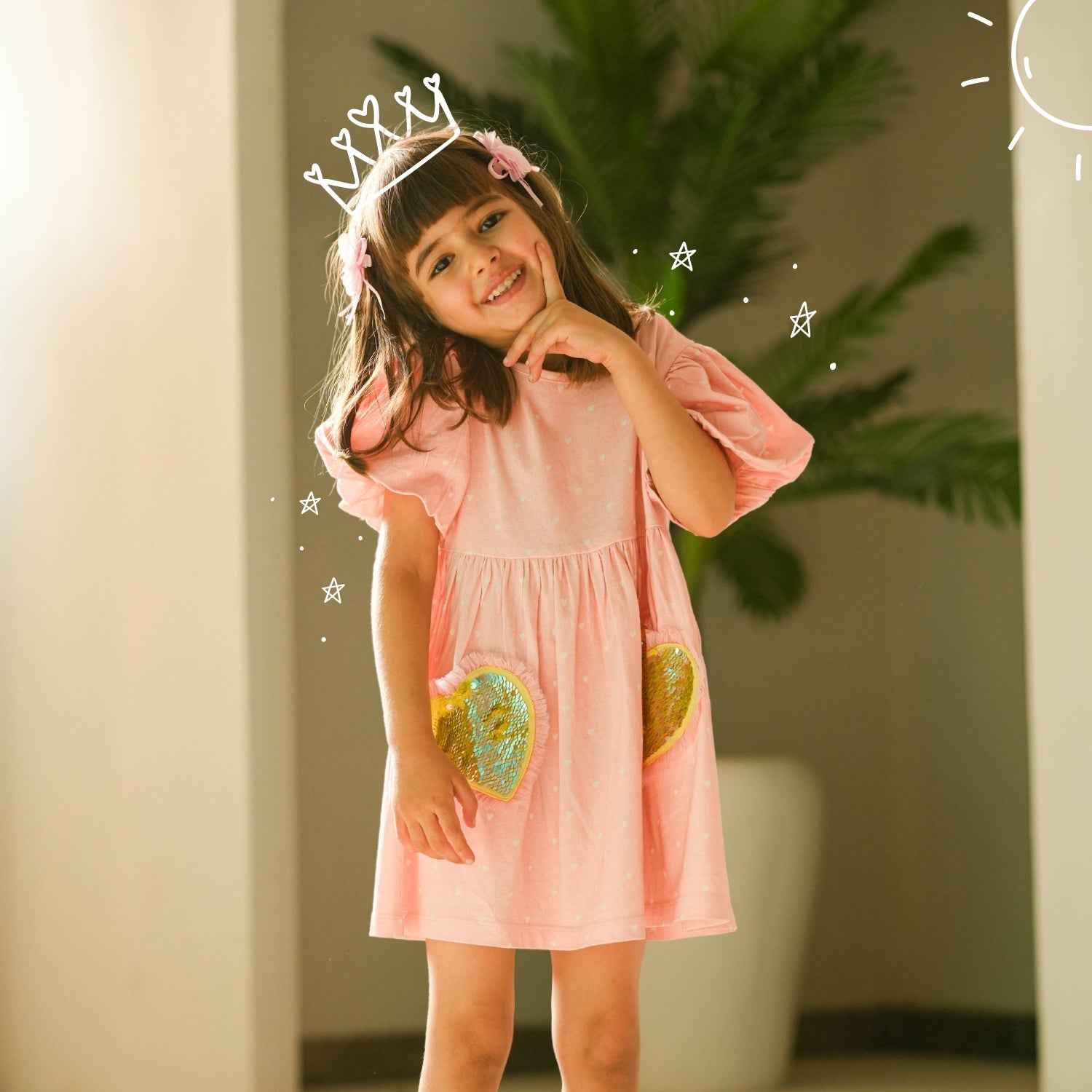Heart Summer Party Dress