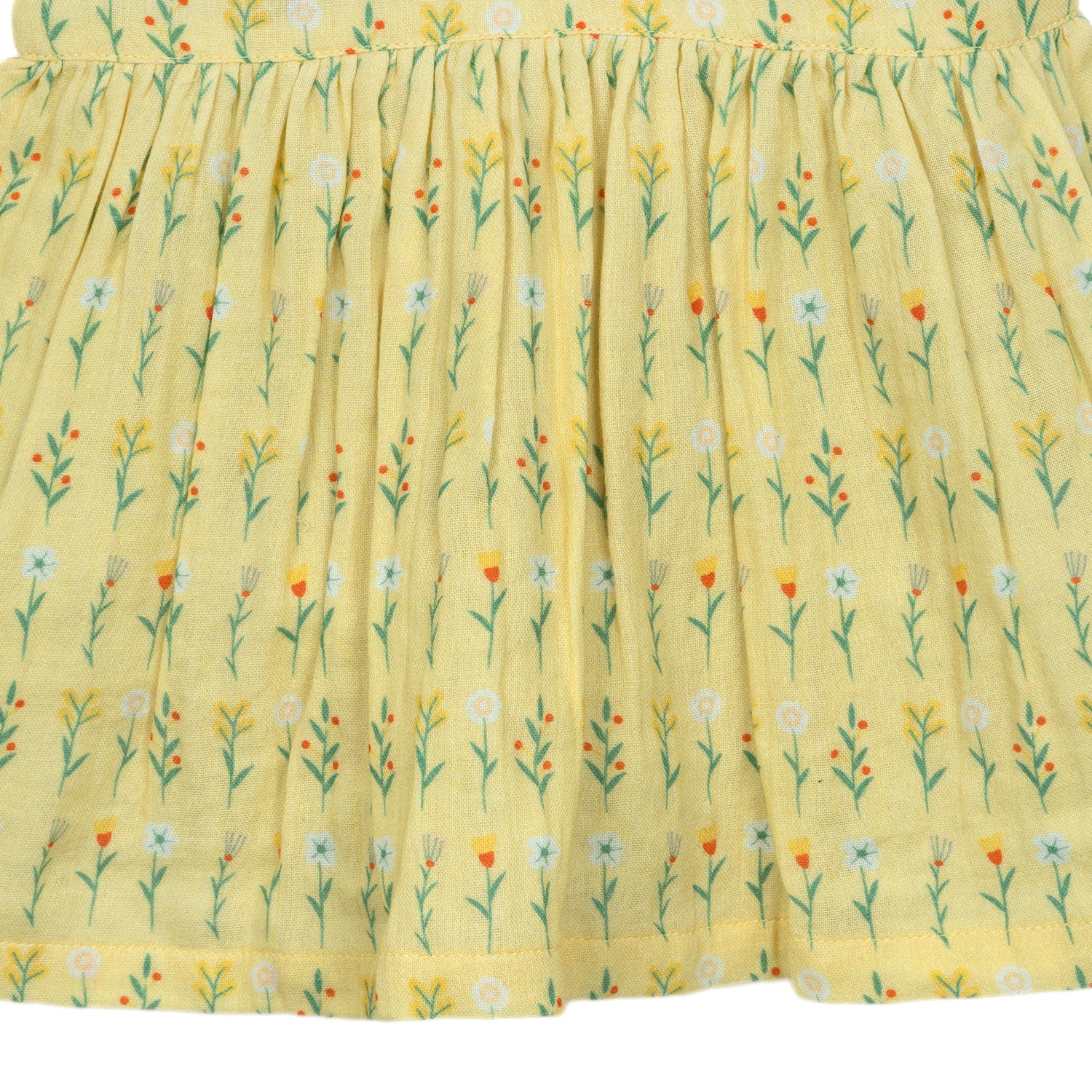 Golden Glow Flora Dress