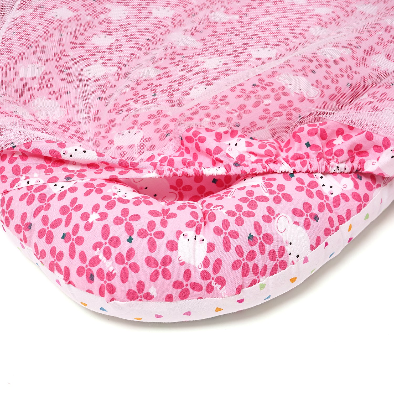 Gadda Set with Mosquito Net - Bunny