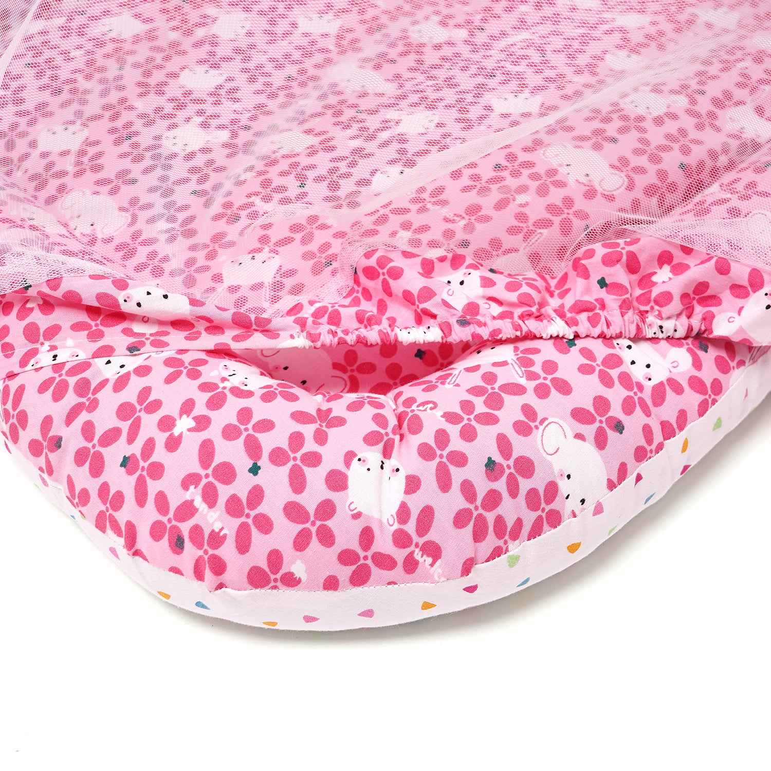 Gadda Set with Mosquito Net - Bunny