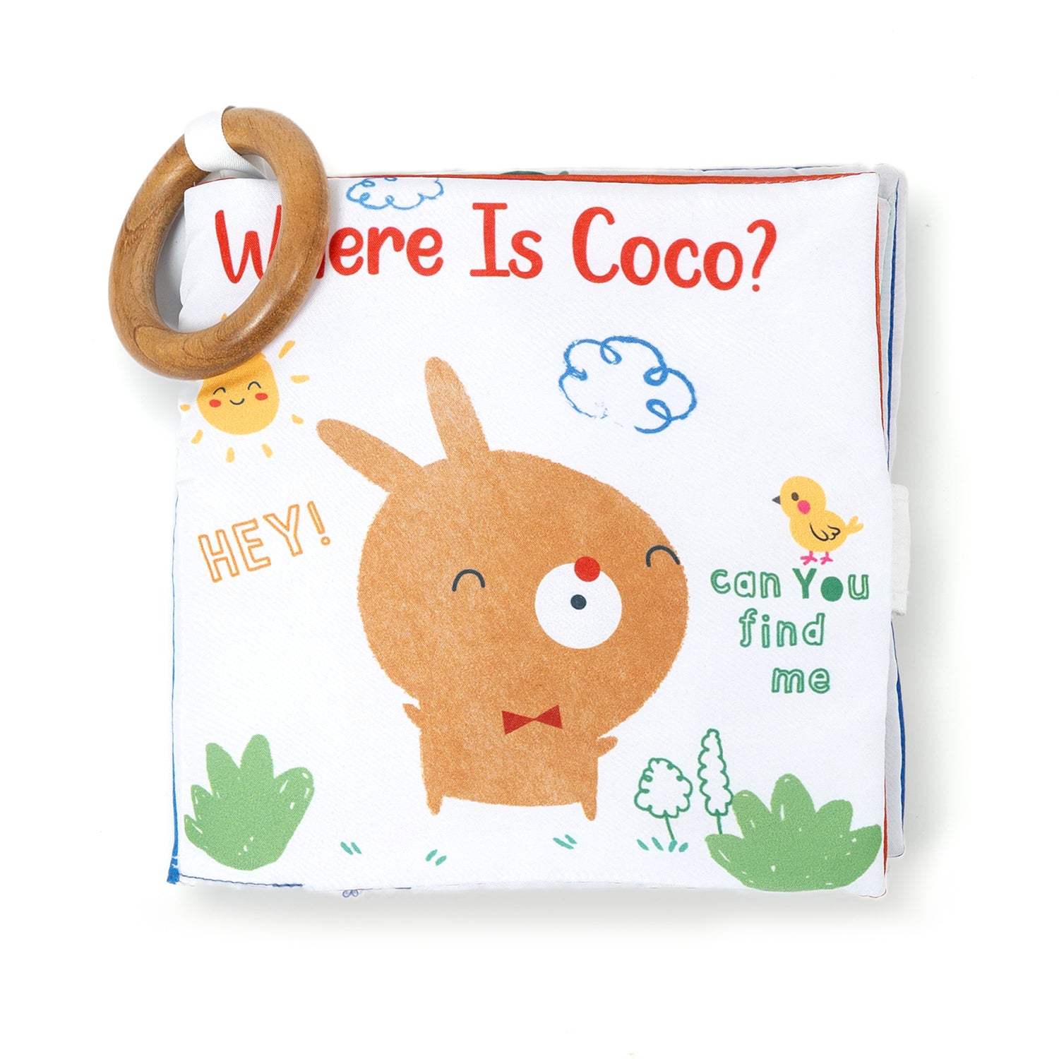 Where is coco | Colourfull Cloth Book for Infant