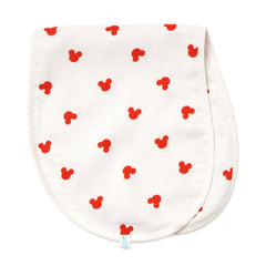 Muslin Burp Cloth – Mickey Red
