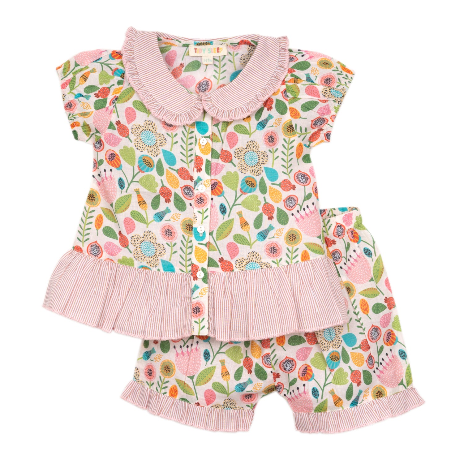 Floral Fusion Night Suit